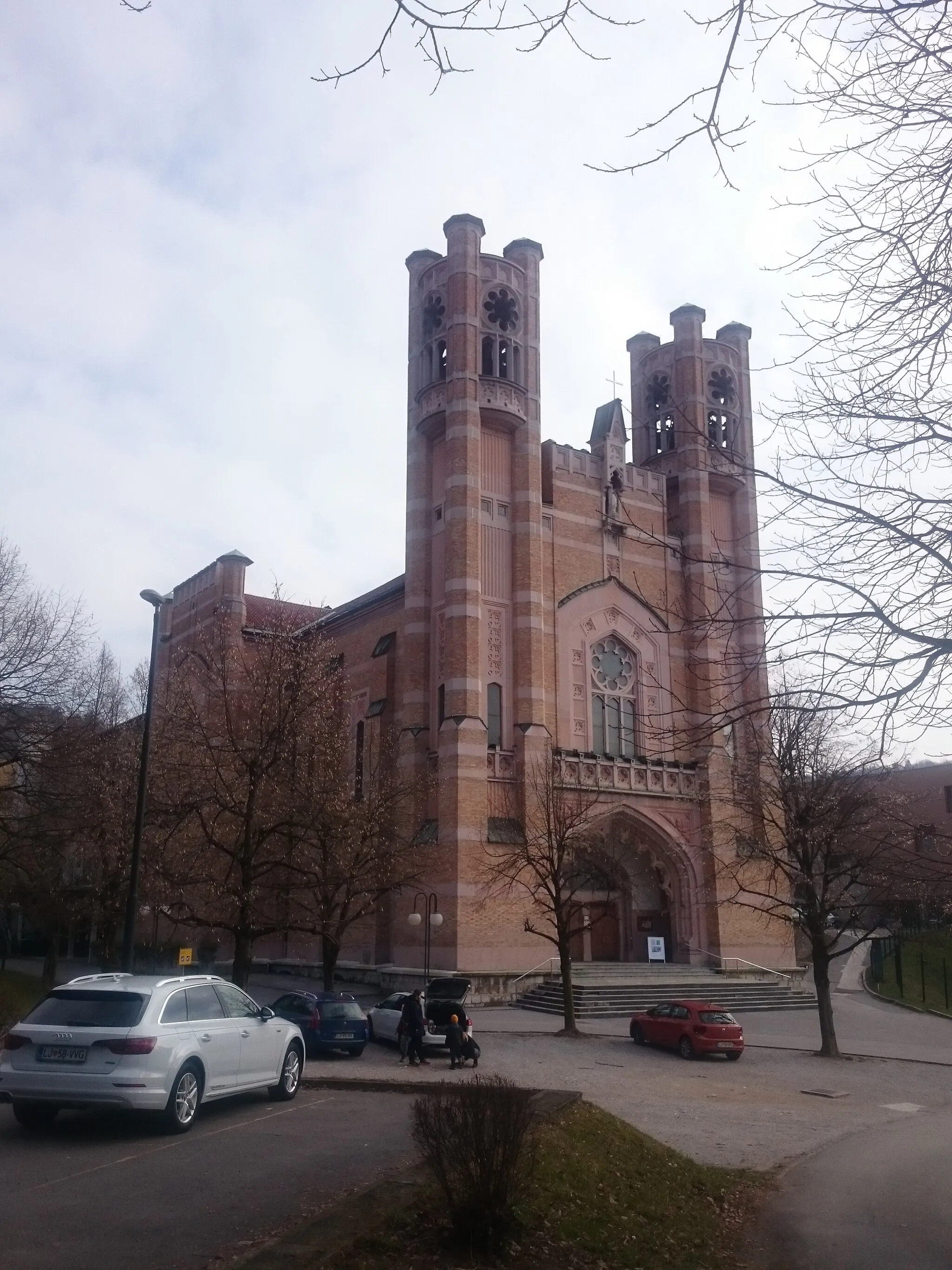 Photo showing: Our Lady of Help church in Ljubljana's district of Rakovnik.