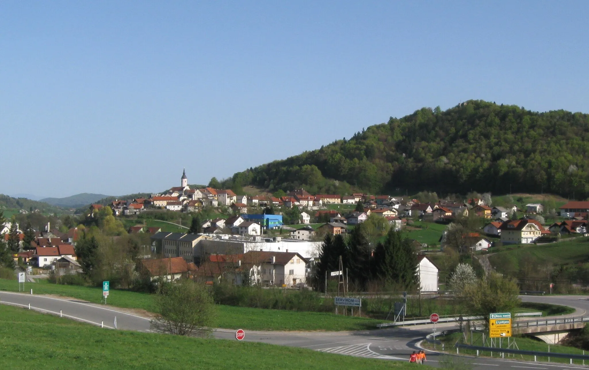 Photo showing: Višnja Gora, settlement in Slovenia