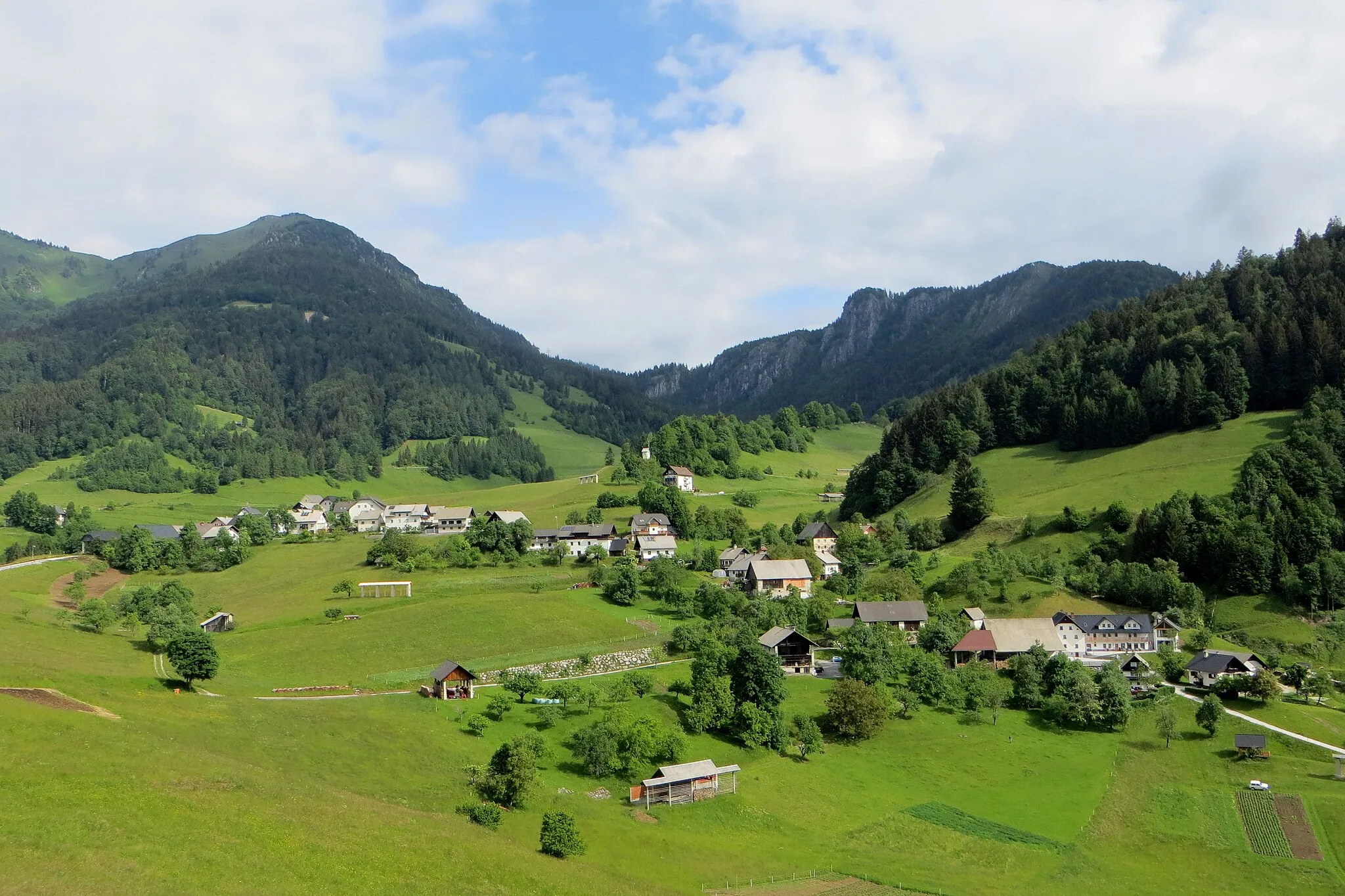 Photo showing: Spodnja Sorica, Municipality of Železniki, Slovenia