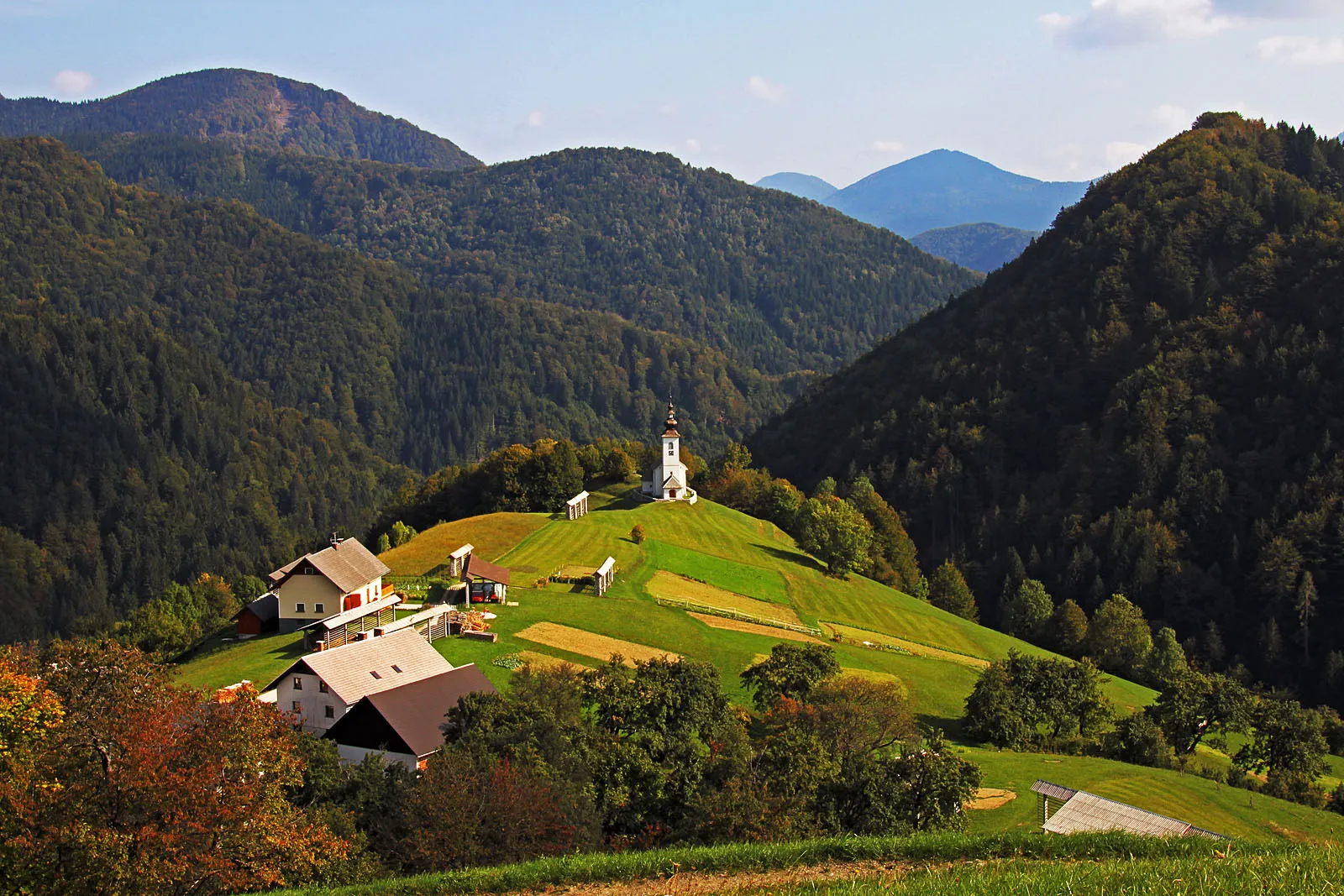 Photo showing: Spodnje Danje, Sv. Marko / St. Mark.