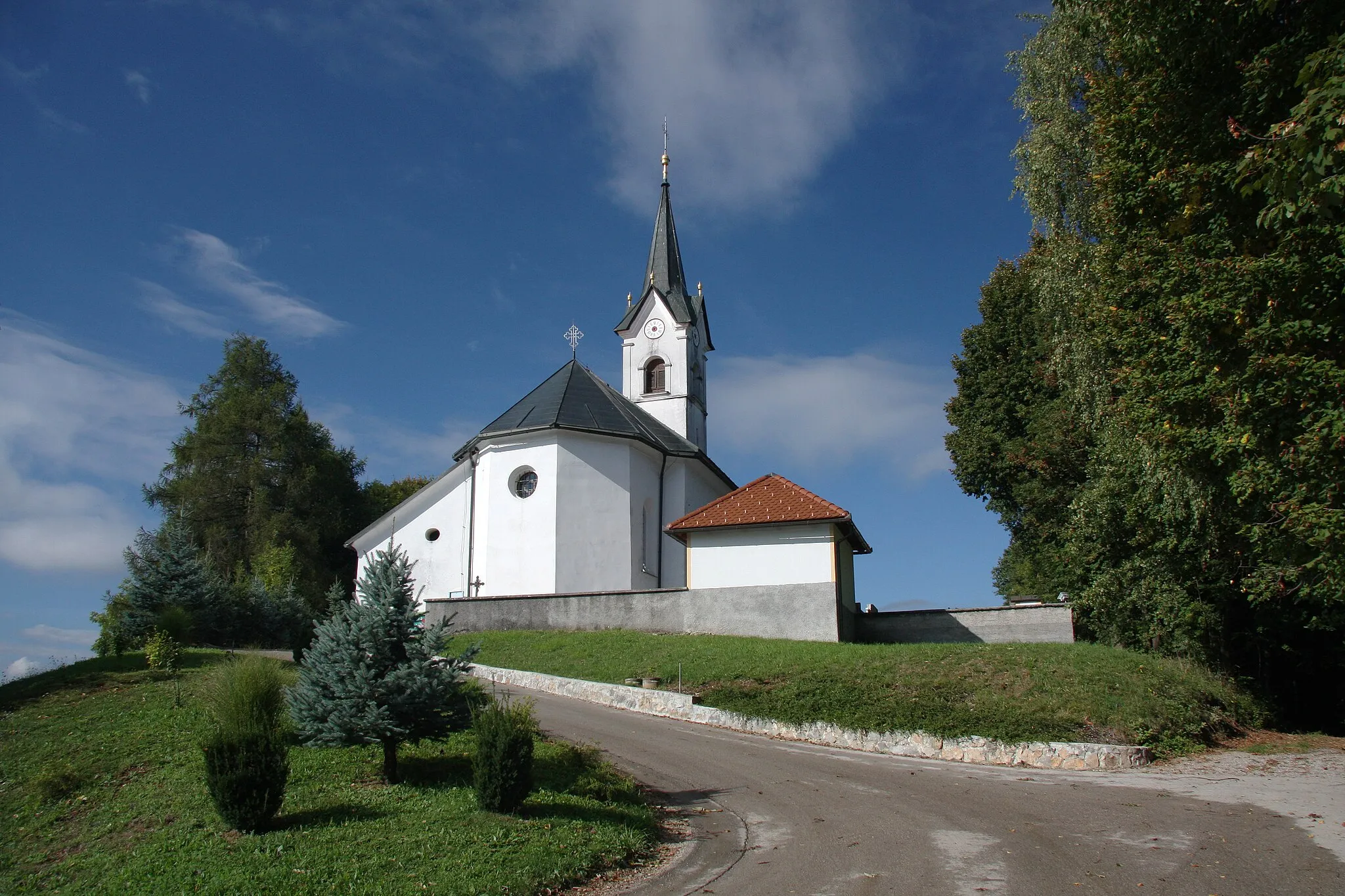 Photo showing: Job church in Sinja Gorica, Slovenia.