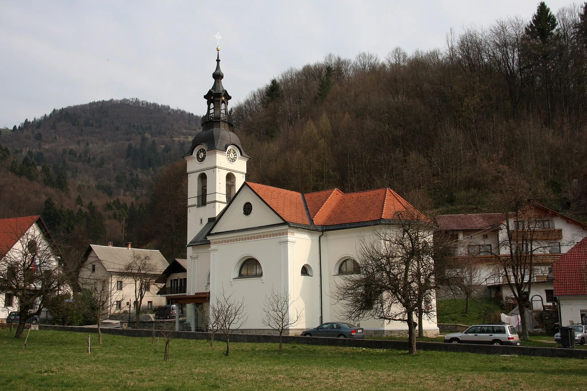 Photo showing: Parish church of st. Margaret, Horjul, Slovenia.