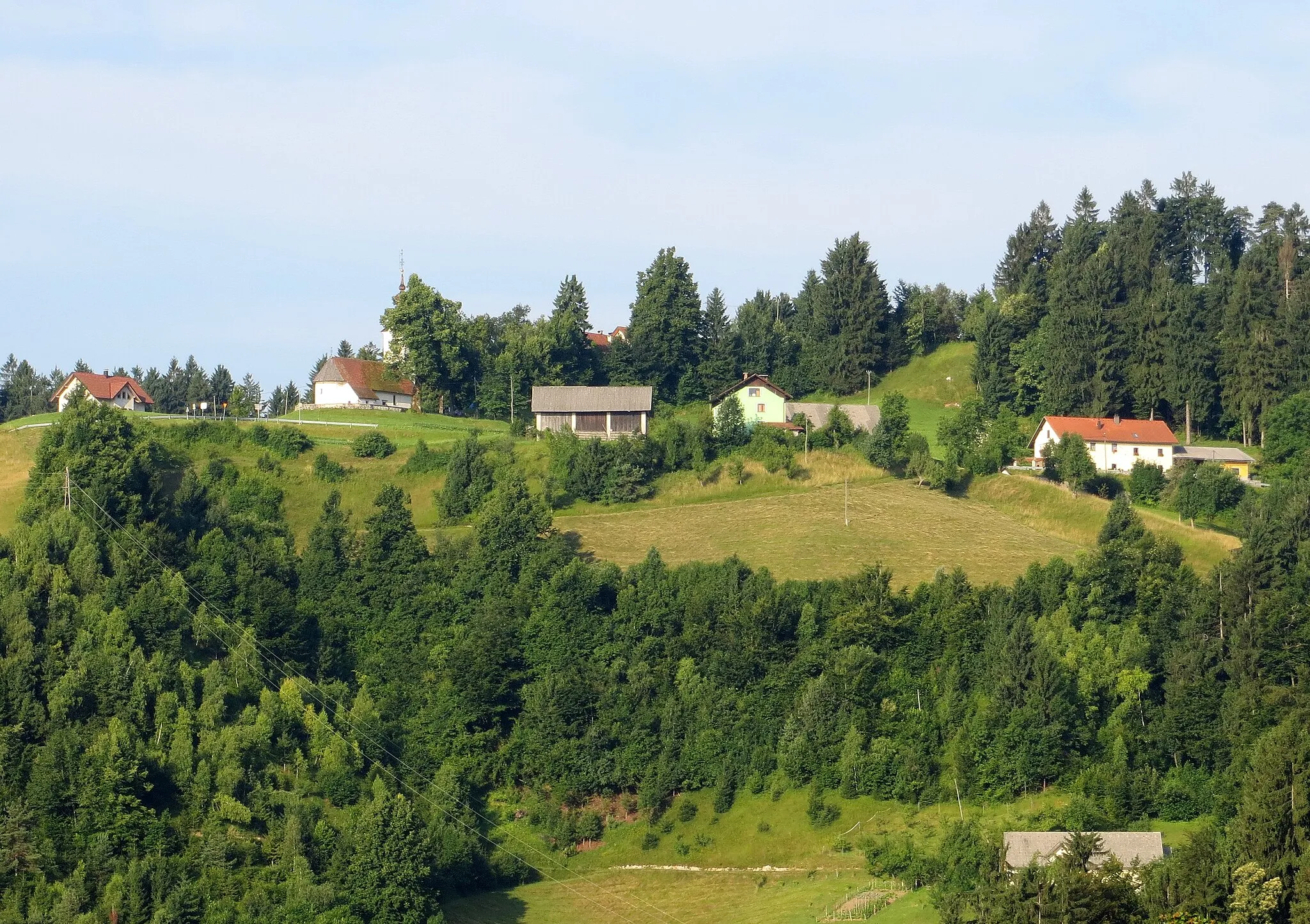 Photo showing: Smrečje, Municipality of Vrhnika, Slovenia