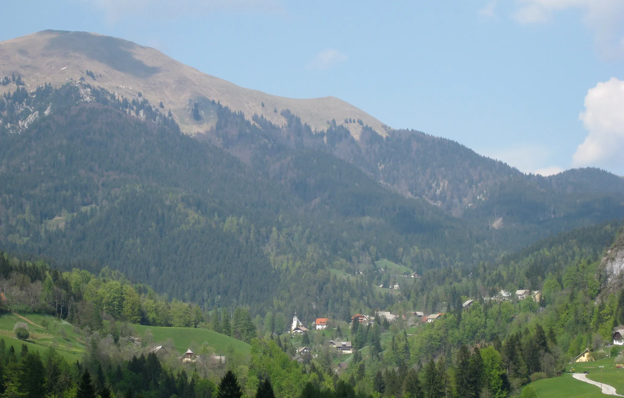 Photo showing: Planina pod Golico, village in Slovenia (near Jesenice)