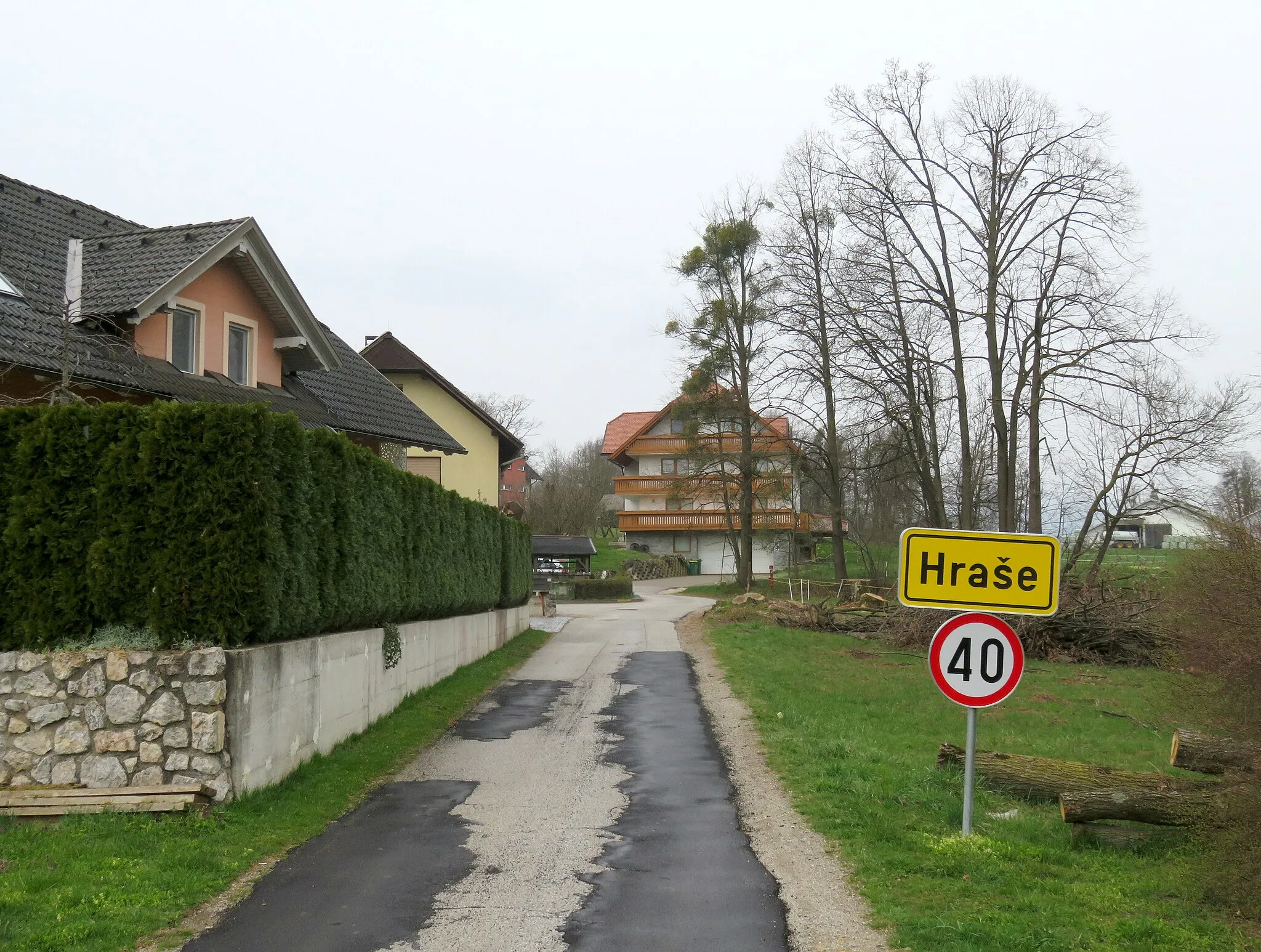 Photo showing: Hraše, Municipality of Radovljica, Slovenia