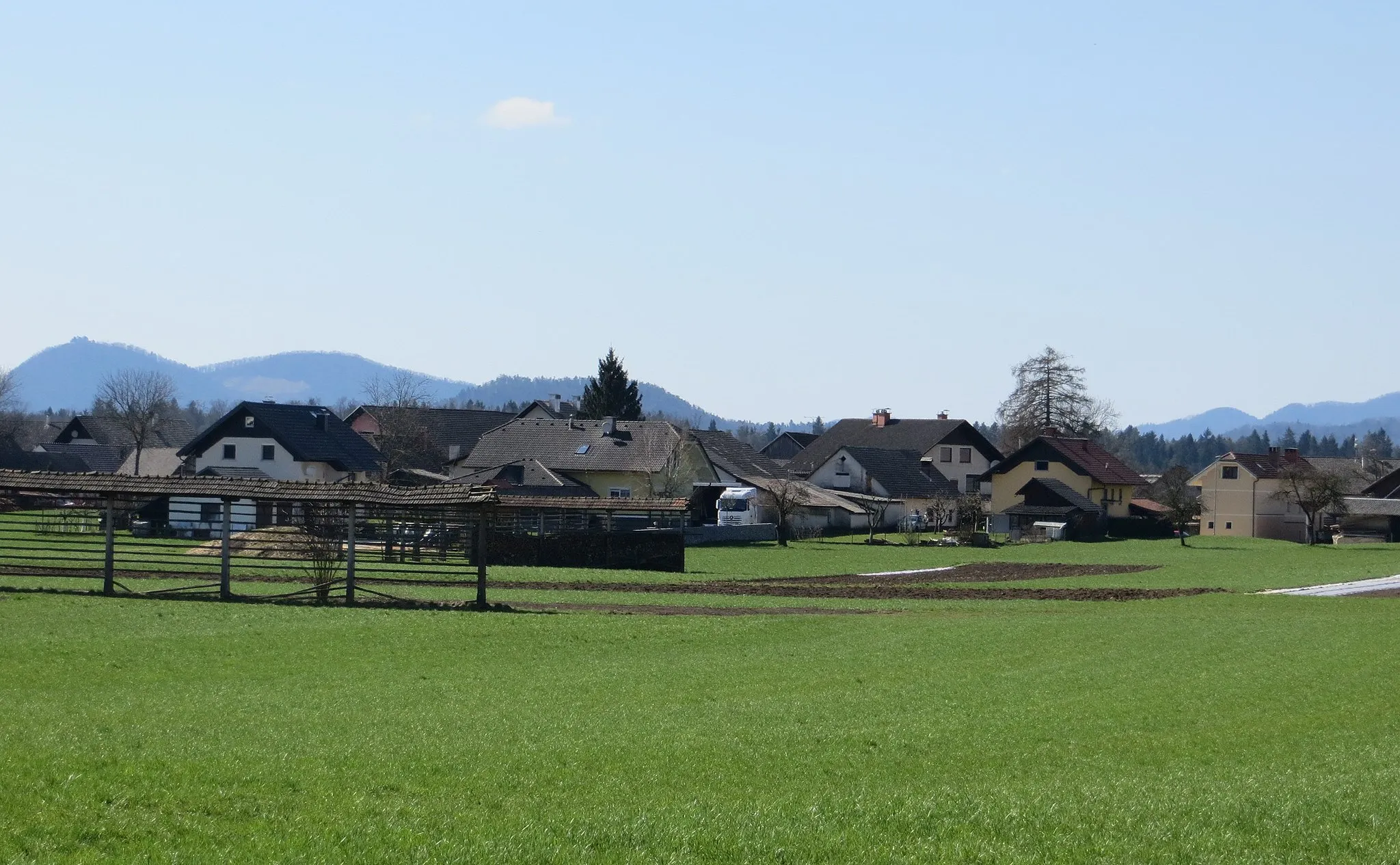 Photo showing: Lahovče, Municipality of Cerklje na Gorenjskem, Slovenia