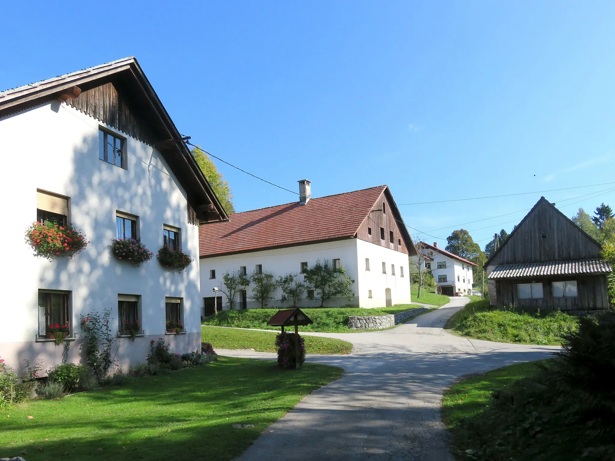 Photo showing: Pečnik, Municipality of Idrija, Slovenia