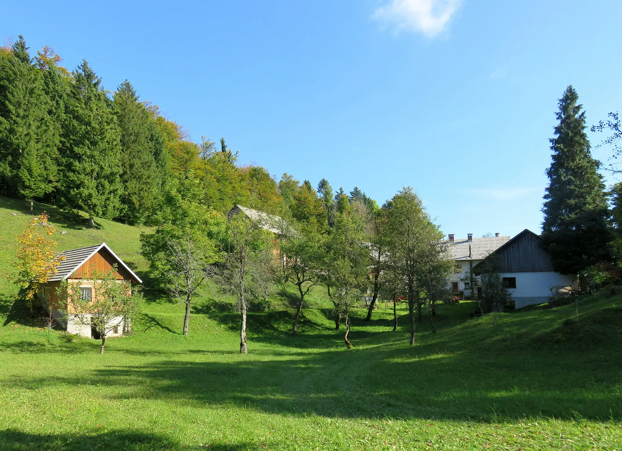 Photo showing: Pečnik, Municipality of Idrija, Slovenia