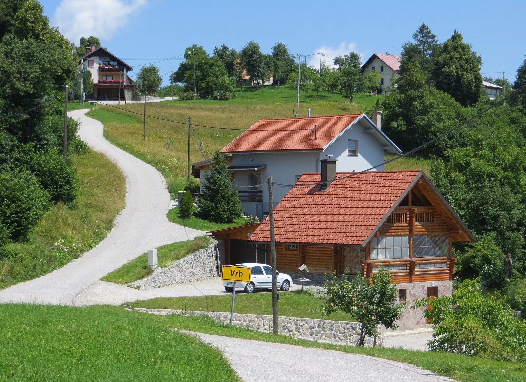 Photo showing: Vrh, Municipality of Velike Lašče, Slovenia