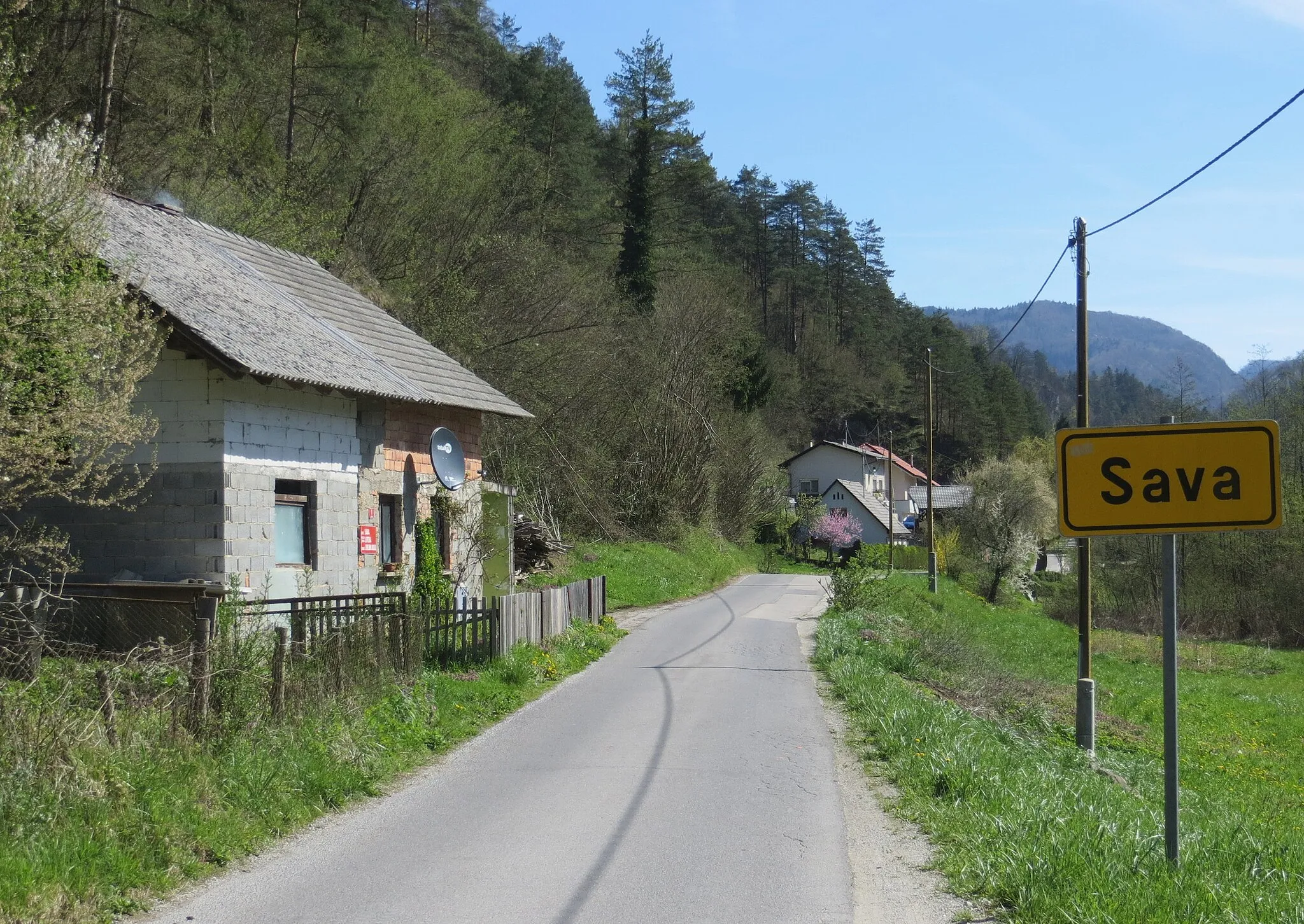 Photo showing: Sava, Municipality of Litija, Slovenia