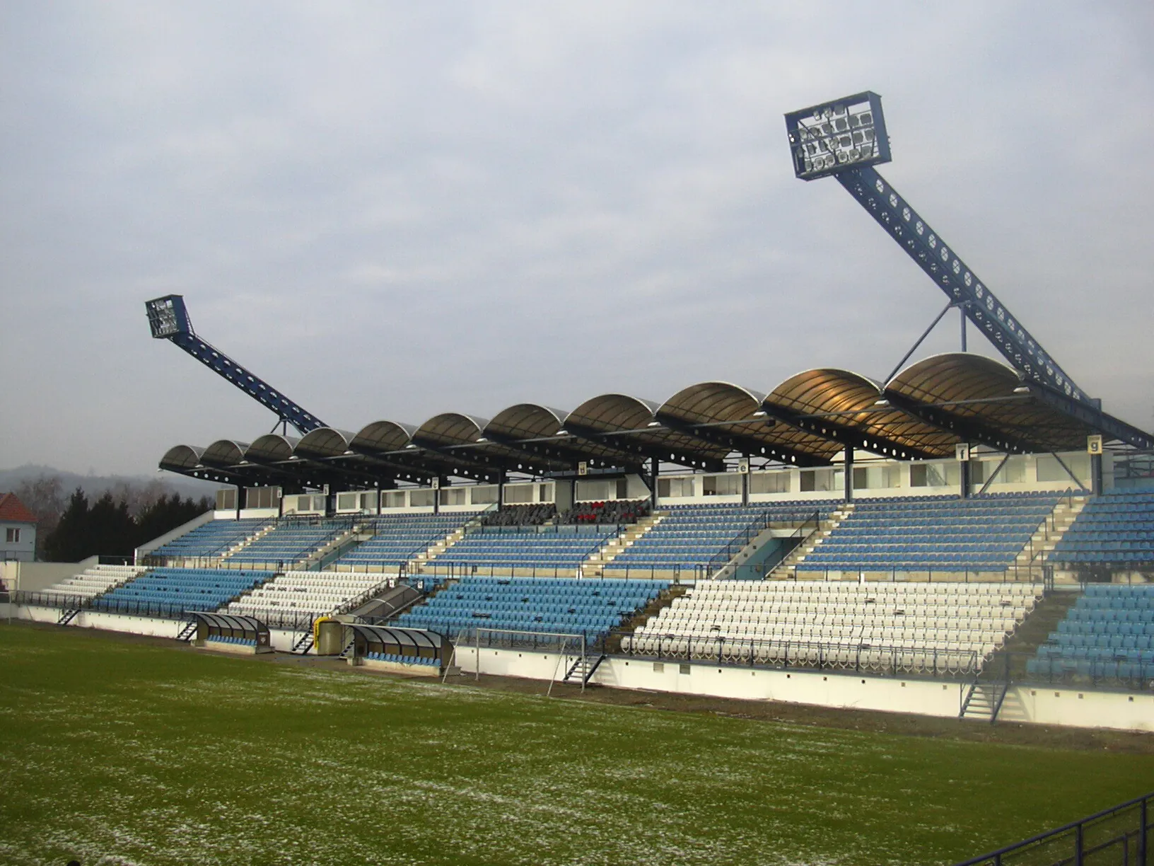 Photo showing: Stadion FK Drnovice (Vyškov District, Czech Republic)