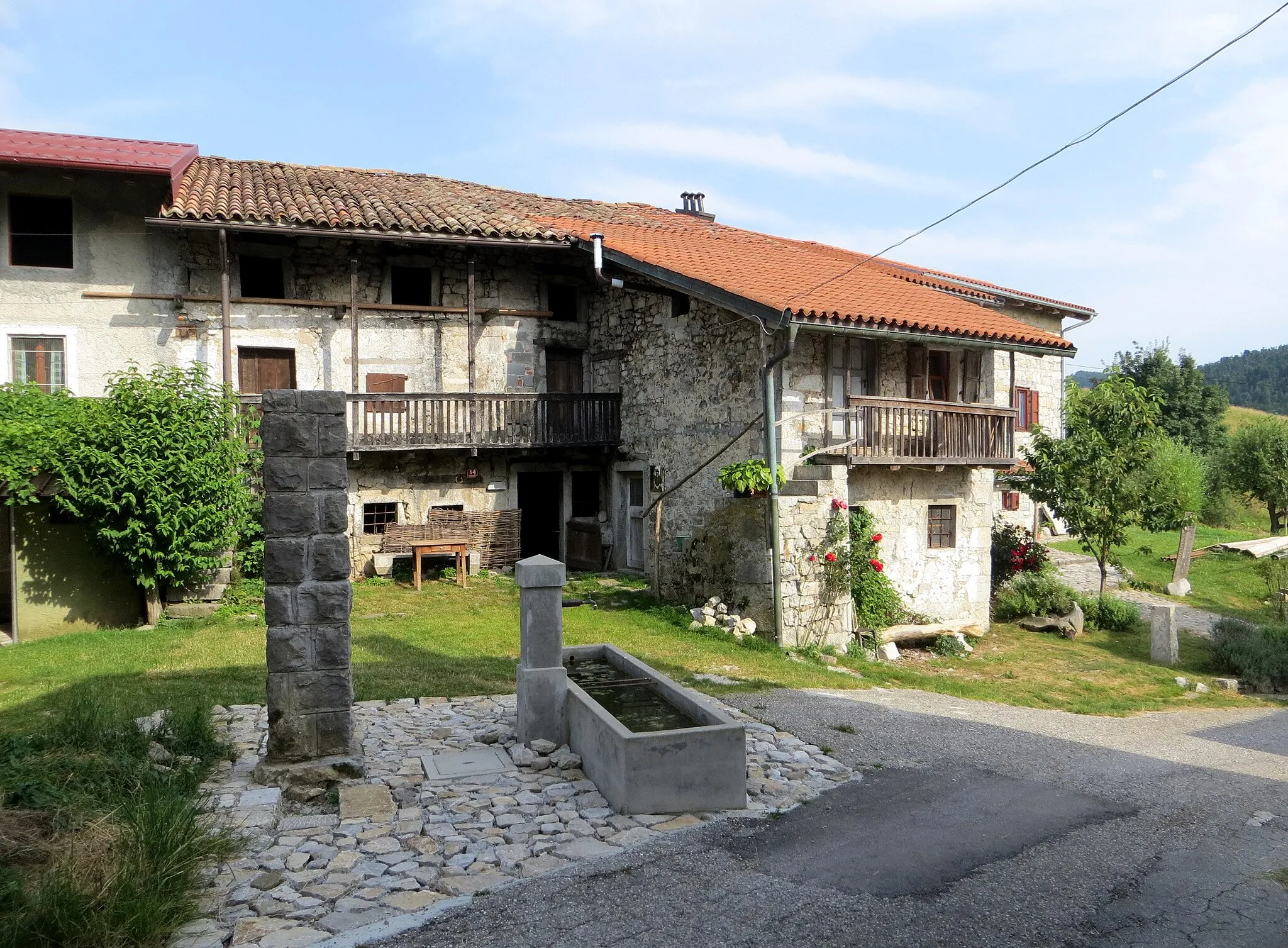 Photo showing: Robidišče, Municipality of Kobarid, Slovenia