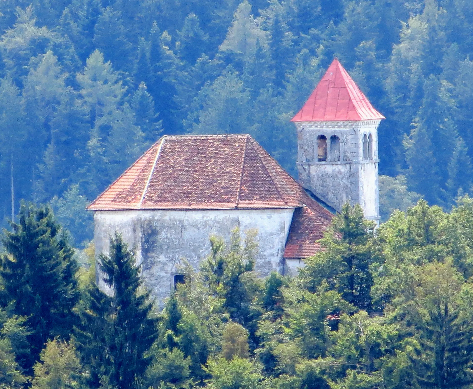 Photo showing: Saint Joseph's Church in Preserje, Municipality of Brezovica, Slovenia