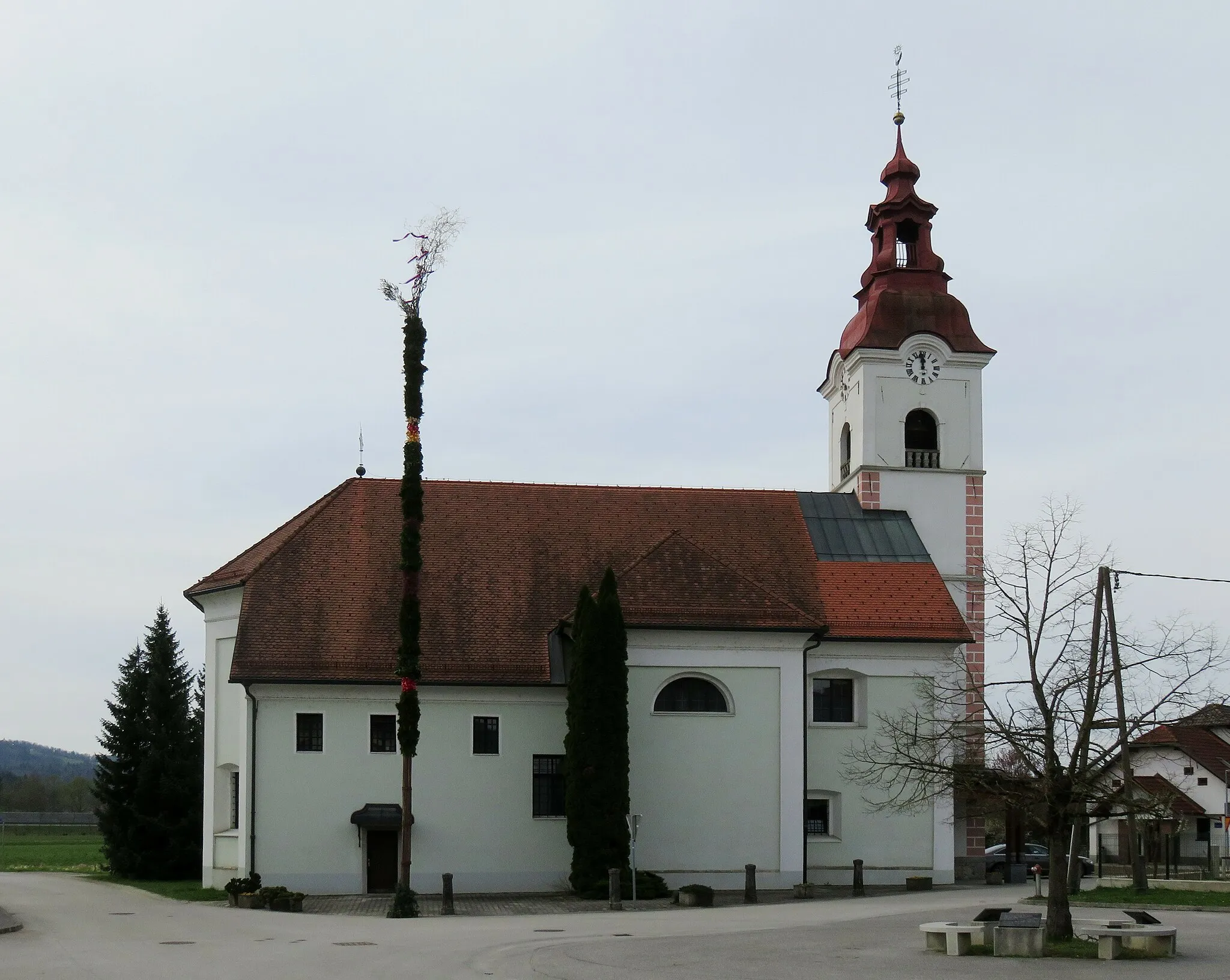 Photo showing: Saint Vitus's Church in Šentvid pri Lukovici, Municipality of Lukovica, Slovenia