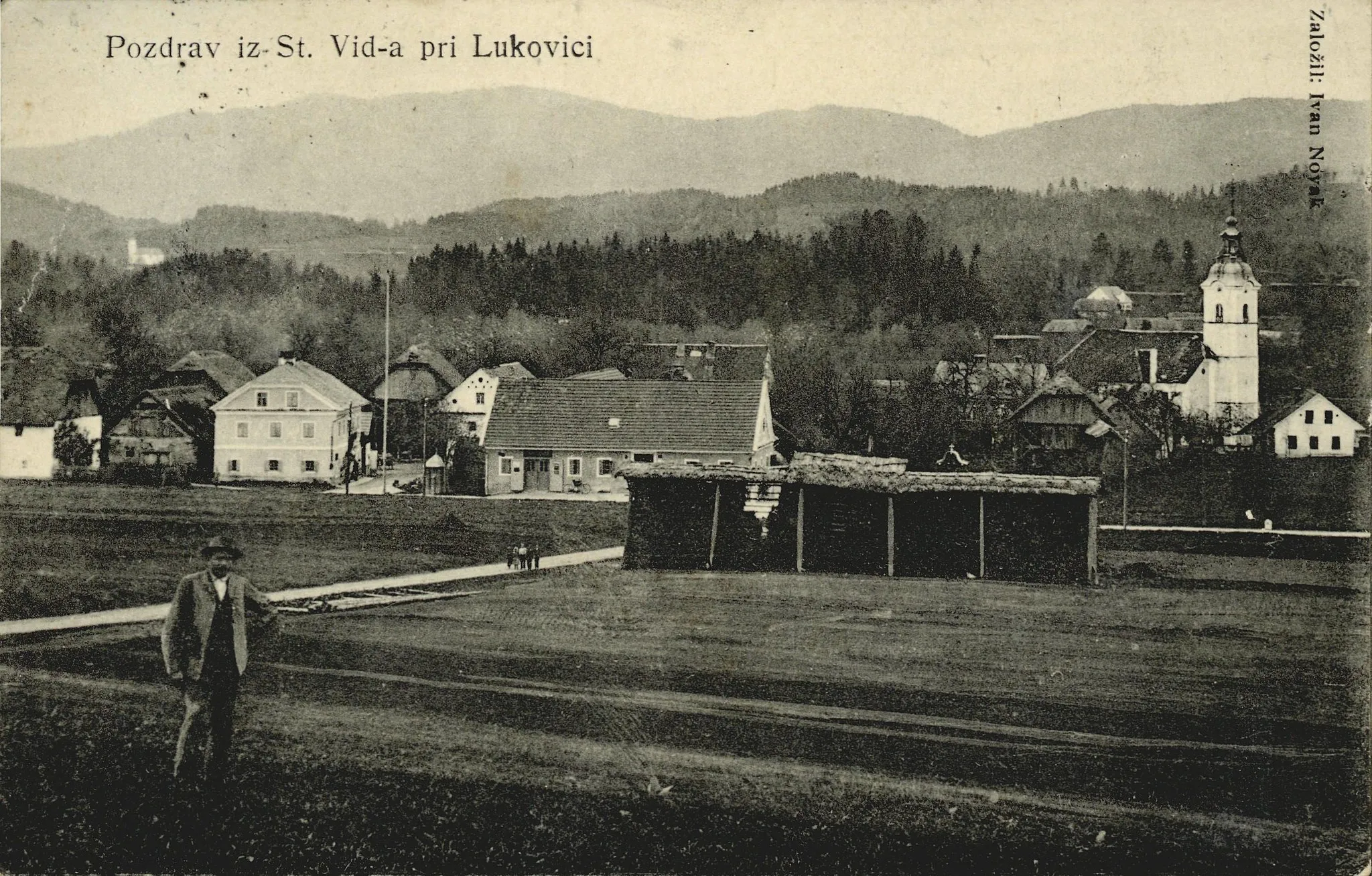 Photo showing: Razglednica Lukovice.