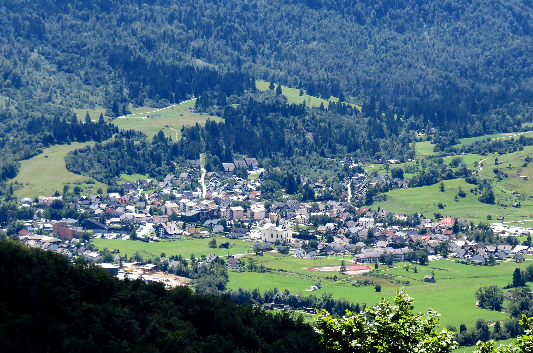 Photo showing: Bohinjska Bistrica, Municipality of Bohinj, Slovenia