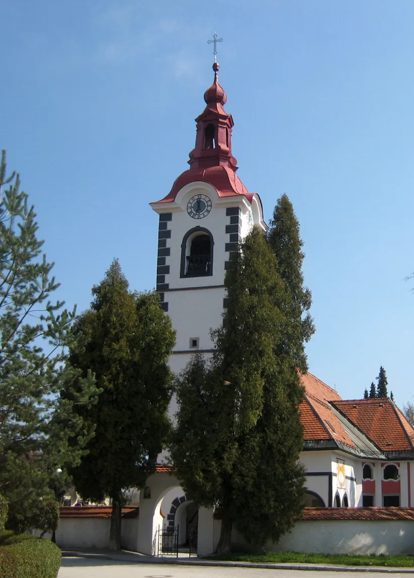 Photo showing: St. Mohor&Fortunat in village Groblje, Slovenia