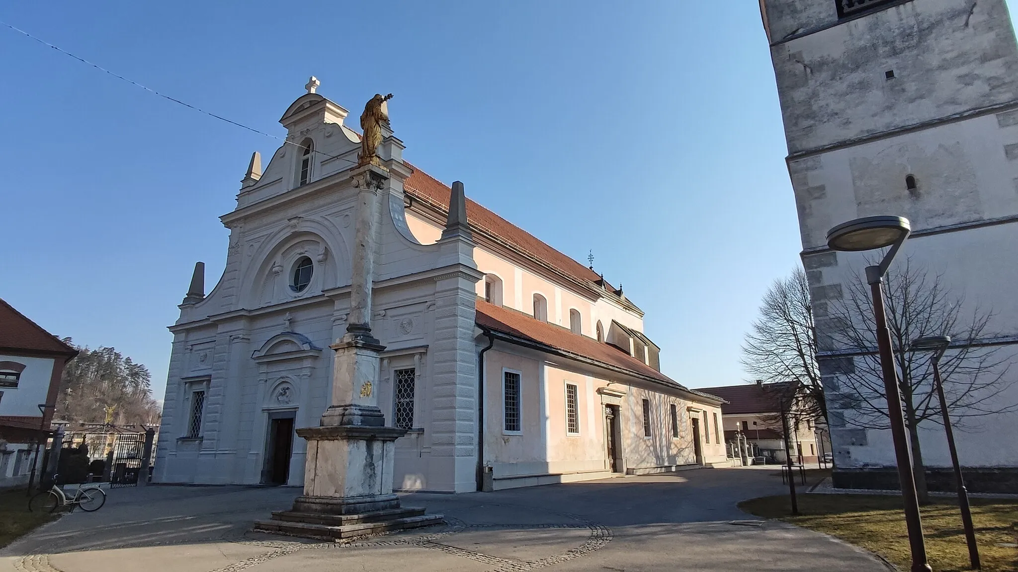 Photo showing: St. Michael's church in Mengeš.