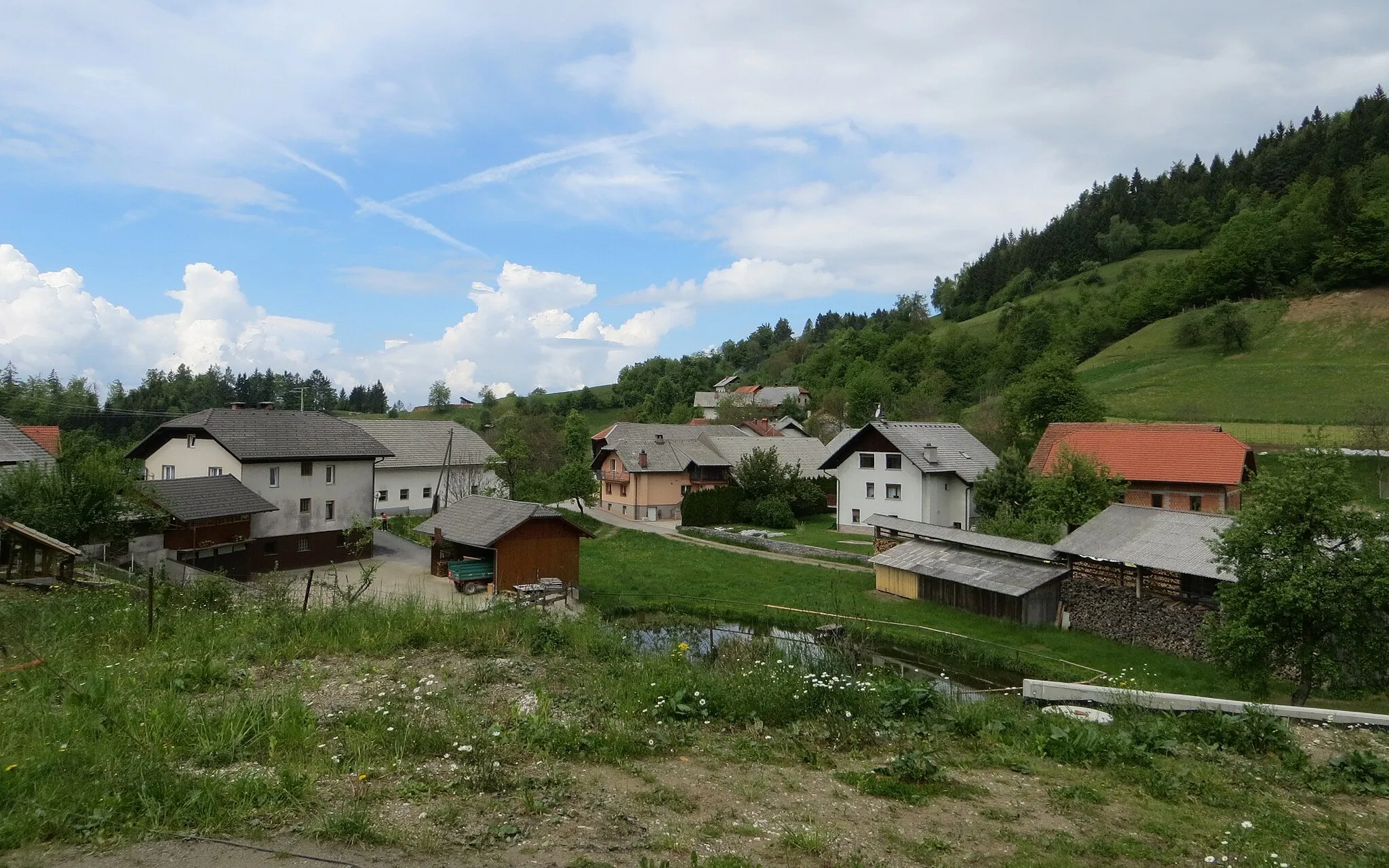 Photo showing: Velika Lašna, Municipality of Kamnik, Slovenia