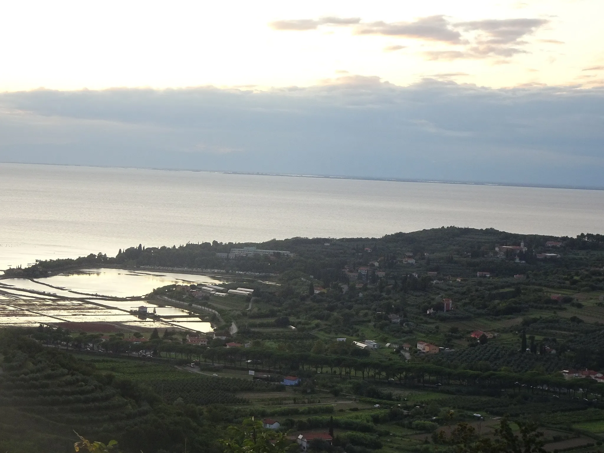 Photo showing: Strunjan settlement, Slovenia