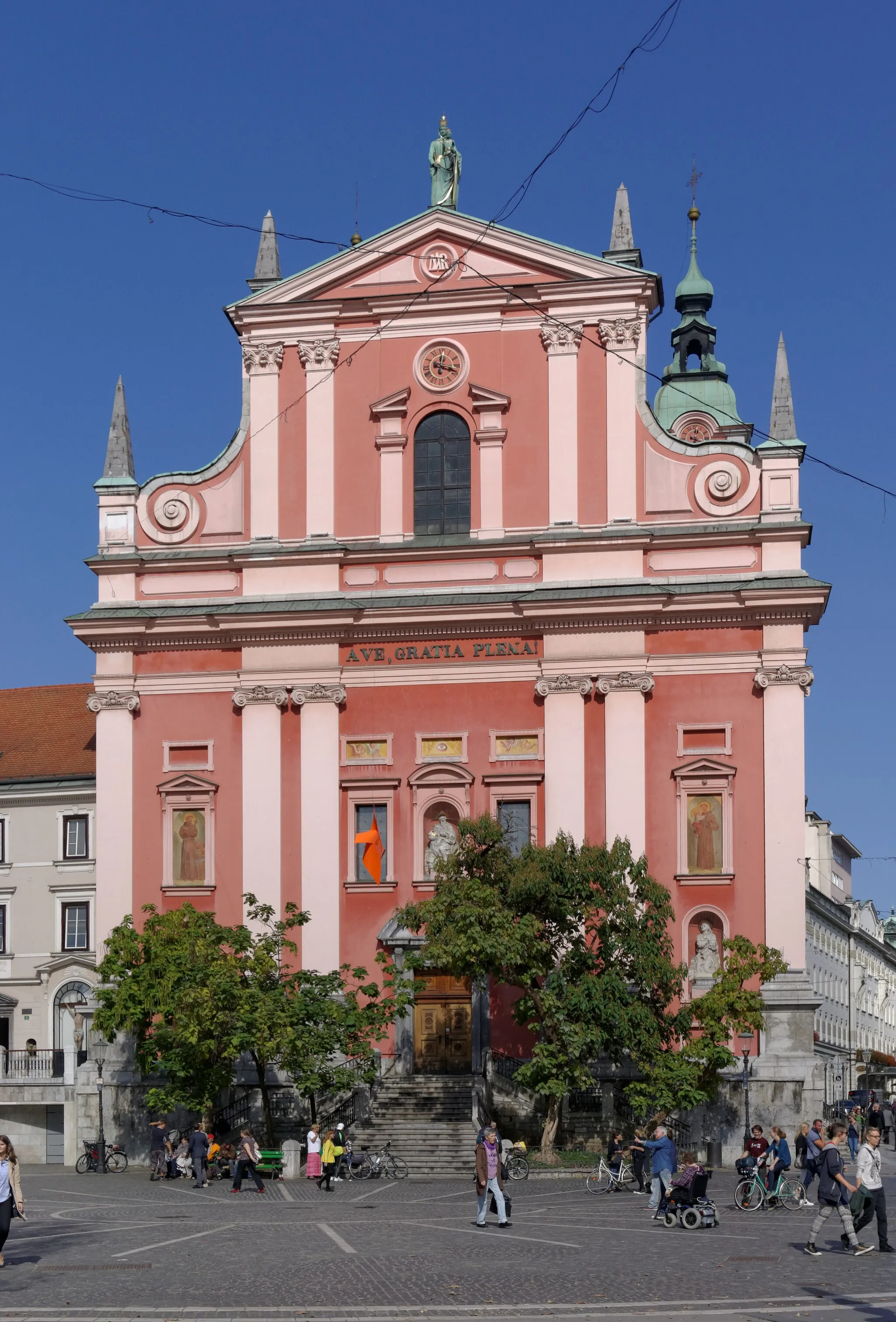 Photo showing: Slovenia, Ljubljana, Franciscan Church of the Annunciation