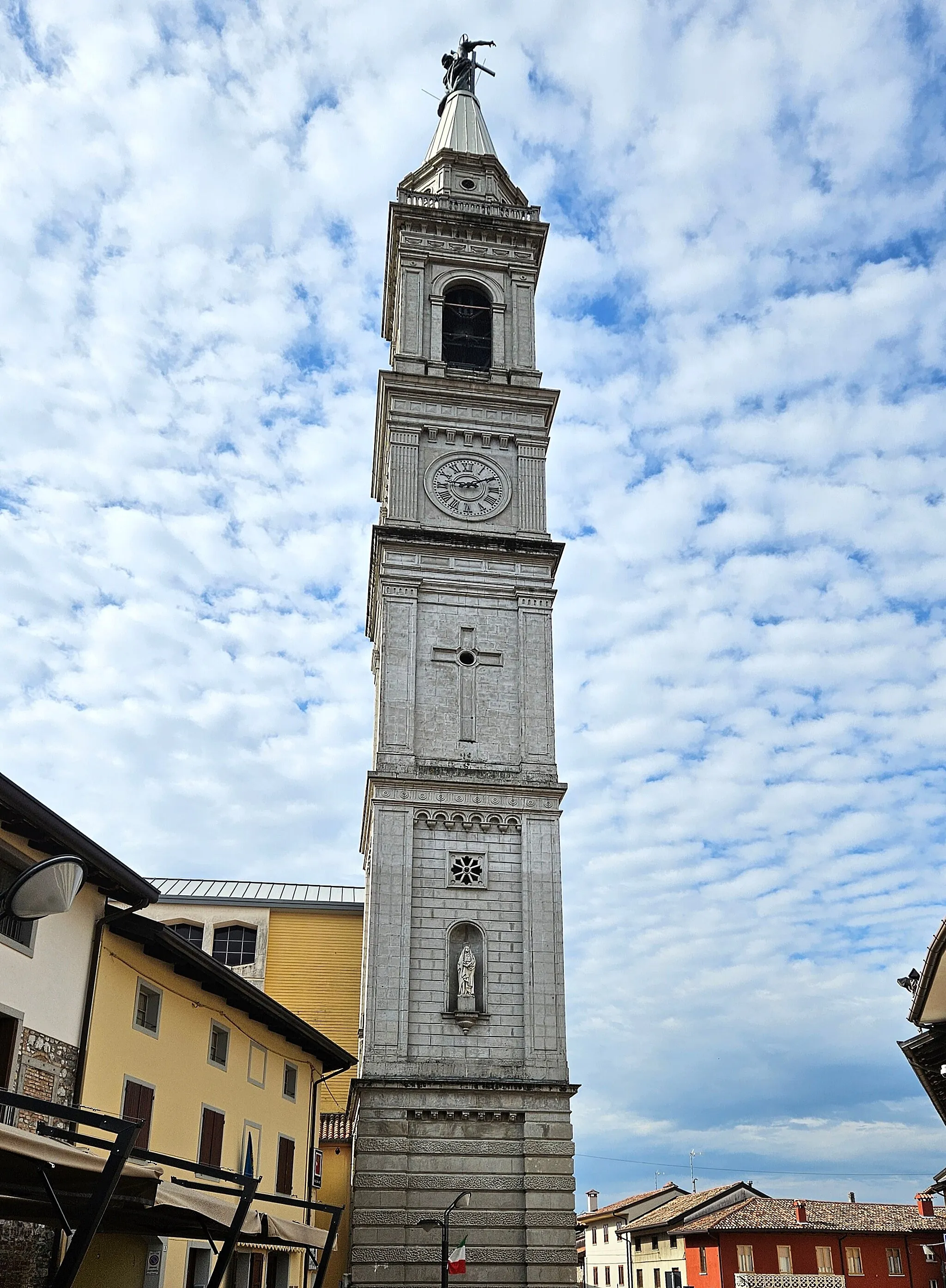 Photo showing: Il campanile di Pasian di Prato