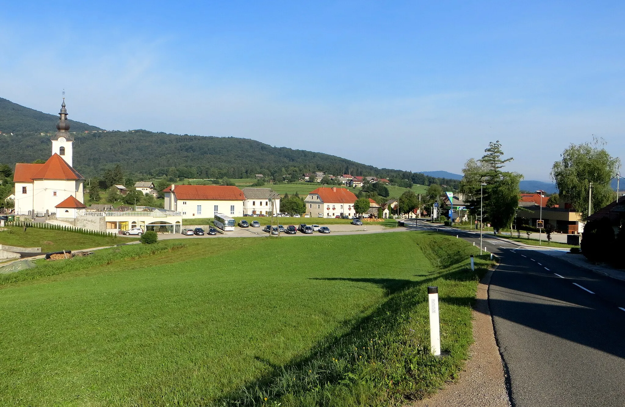 Photo showing: Zagradec, Municipality of Ivančna Gorica, Slovenia