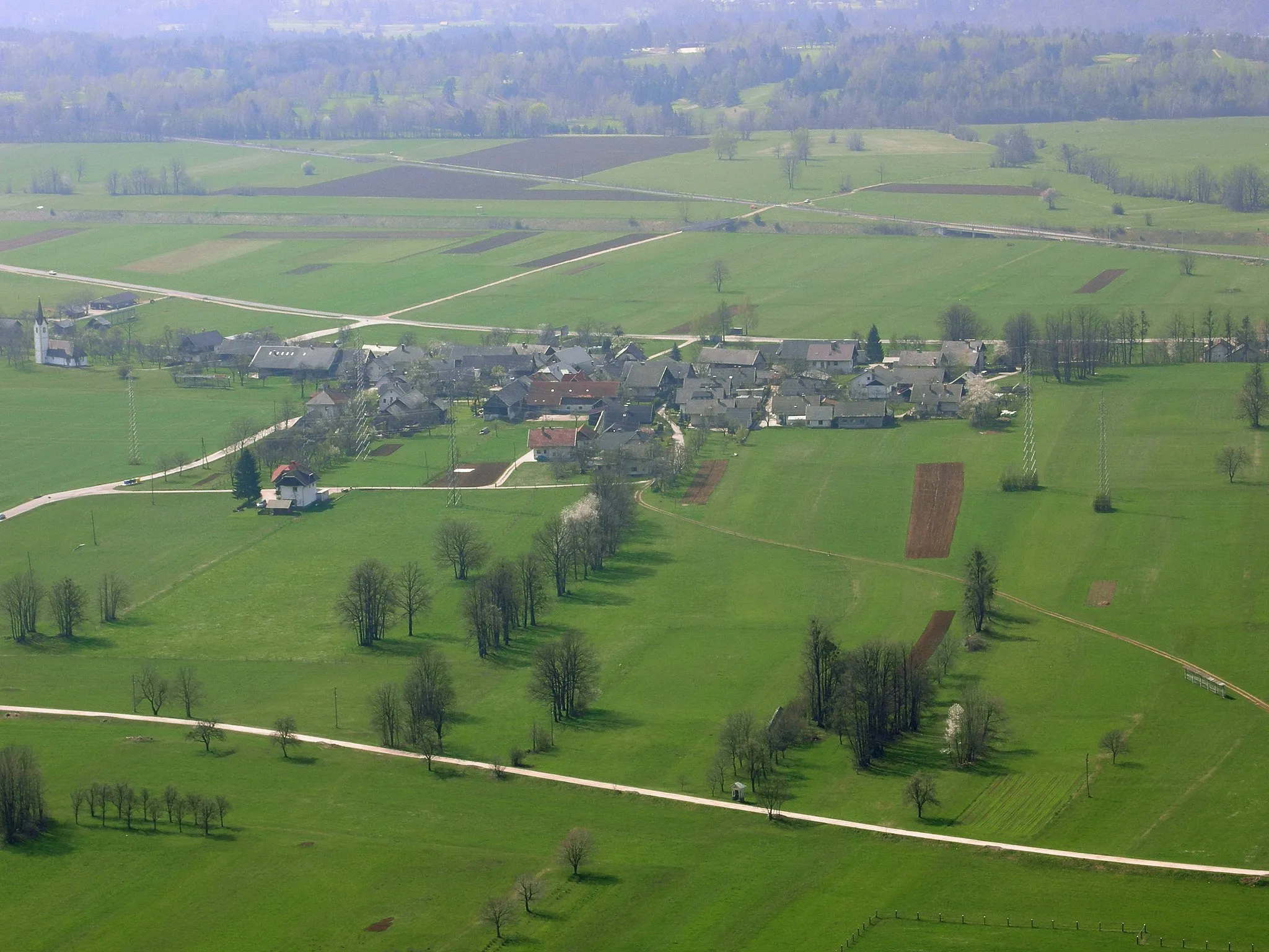 Photo showing: Vrba na Gorenjskem - the birth-village of France Prešeren.