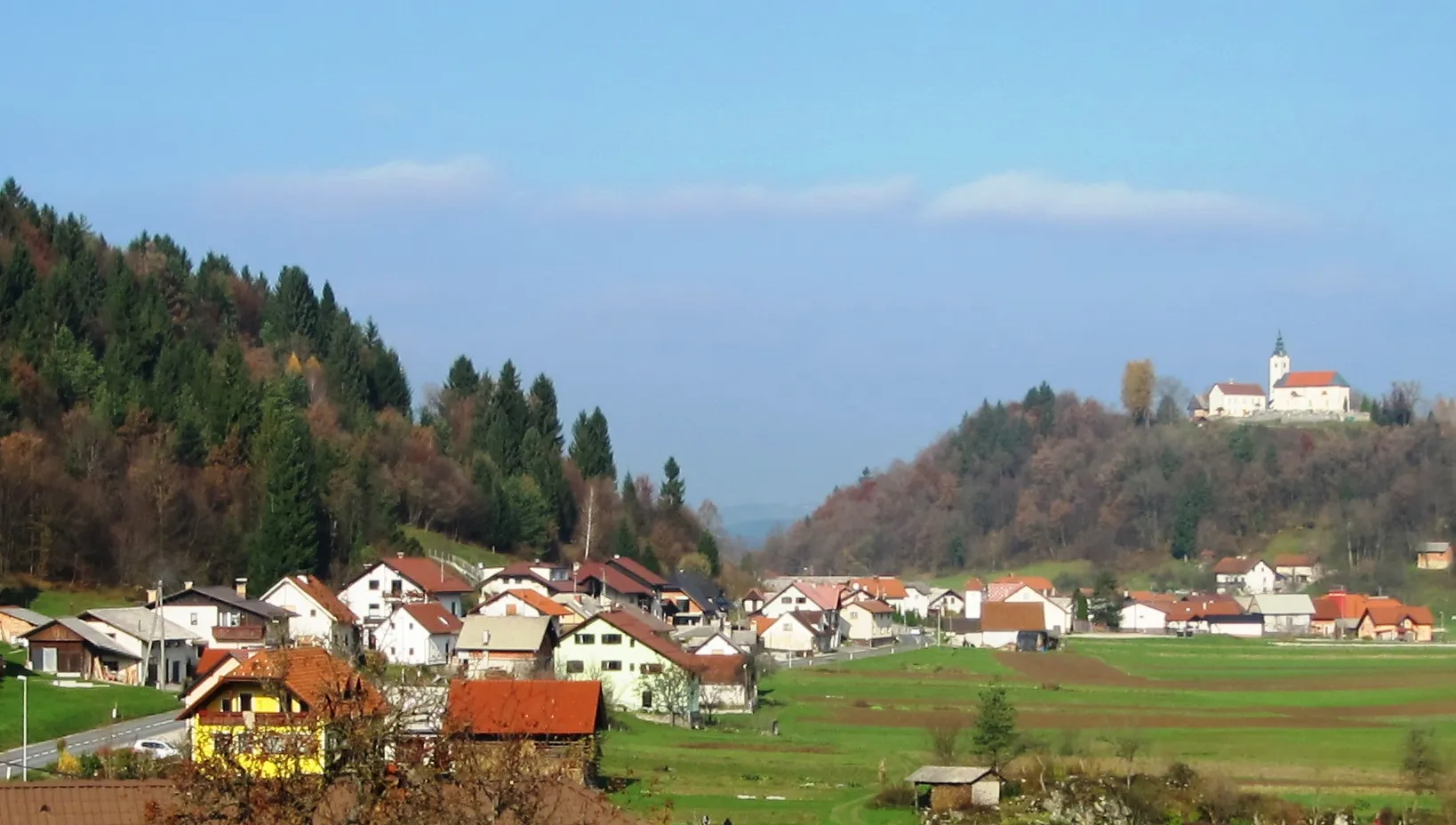 Photo showing: Velika Račna, Municipality of Grosuplje, Slovenia