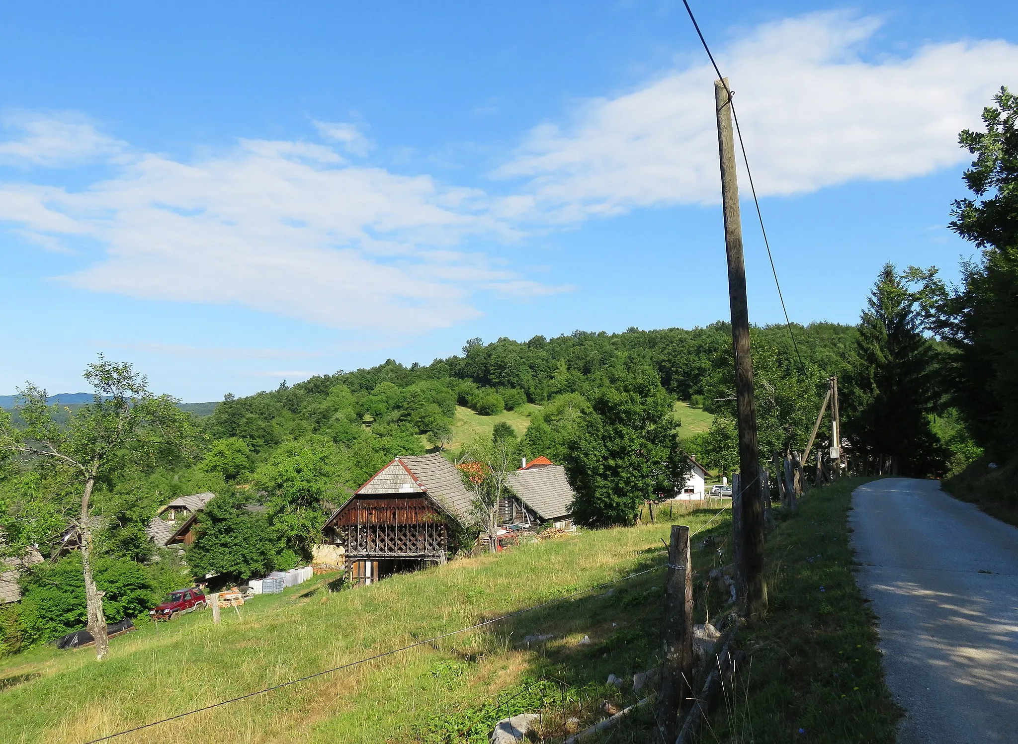 Photo showing: Plešivica, Municipality of Žužemberk, Slovenia