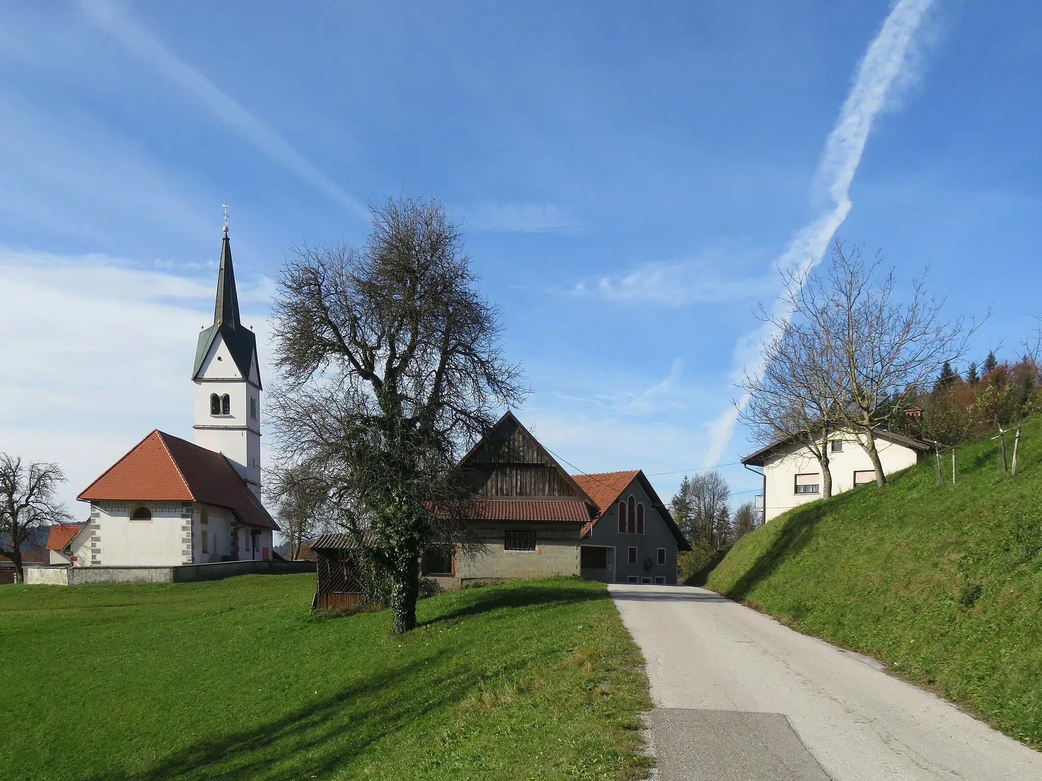 Photo showing: Samotorica, Municipality of Horjul, Slovenia