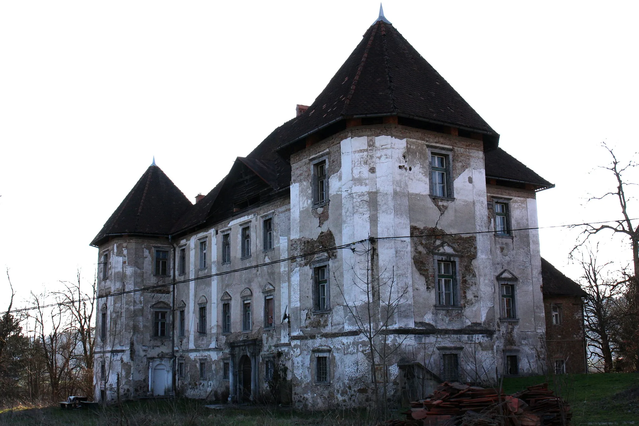 Photo showing: Bokalce Castle, Ljubljana, Slovenia