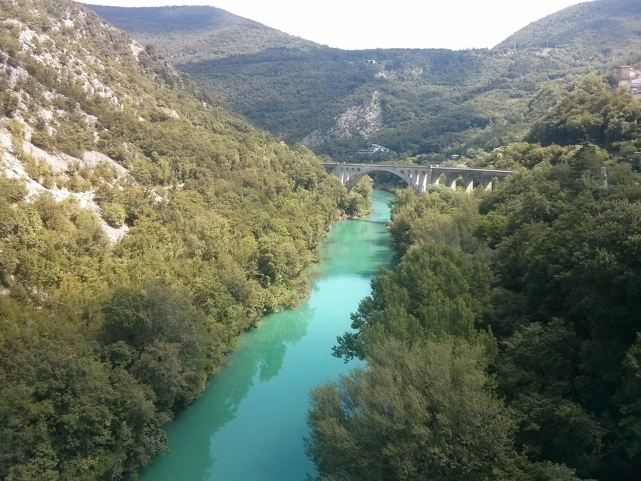 Photo showing: Soča river