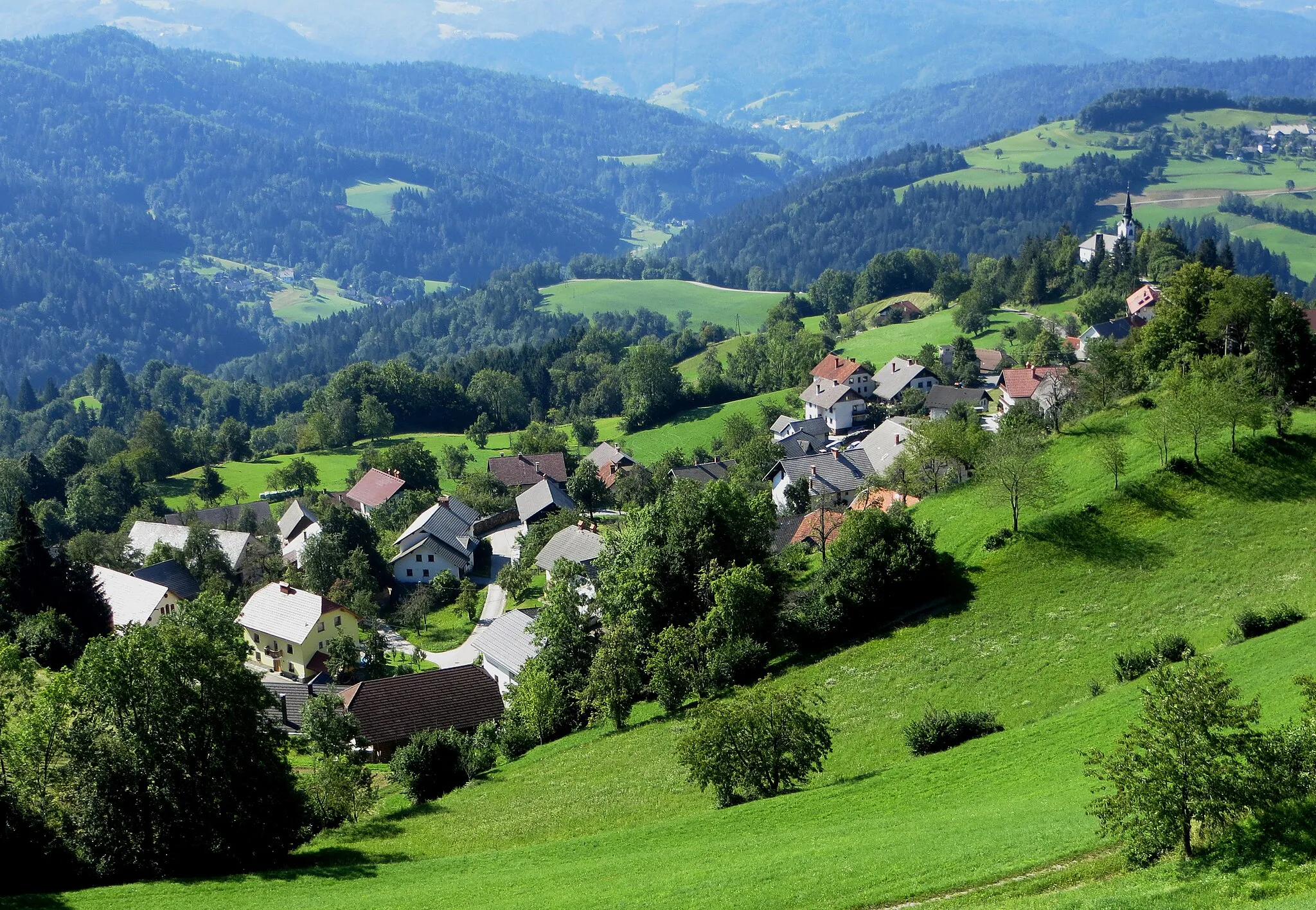 Photo showing: Javorje, Municipality of Gorenja Vas–Poljane, Slovenia