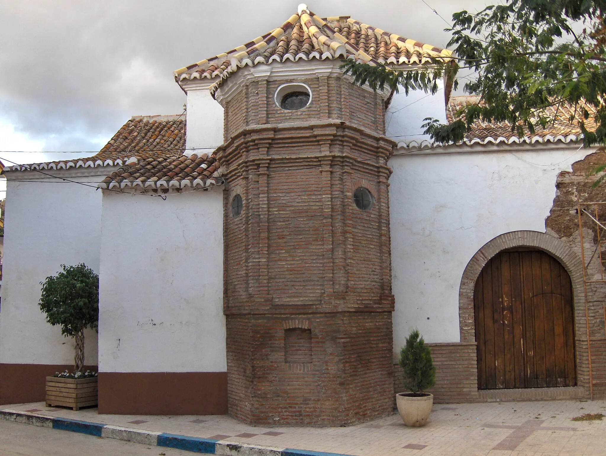 Photo showing: Church in Benamargosa, Málaga, Spain.