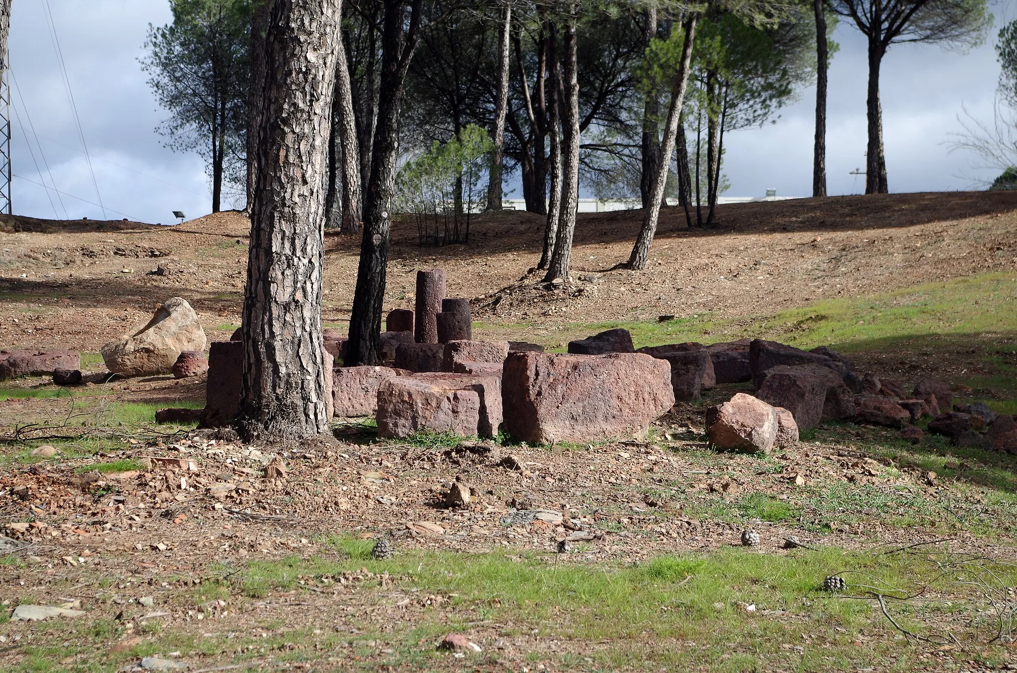 Photo showing: Roman necropolis of La Dehesa in Minas de Riotinto. (Huelva, Spain)