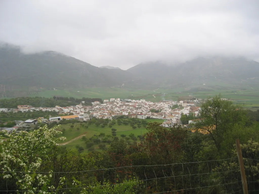 Photo showing: View of Alfarnate, Spain.