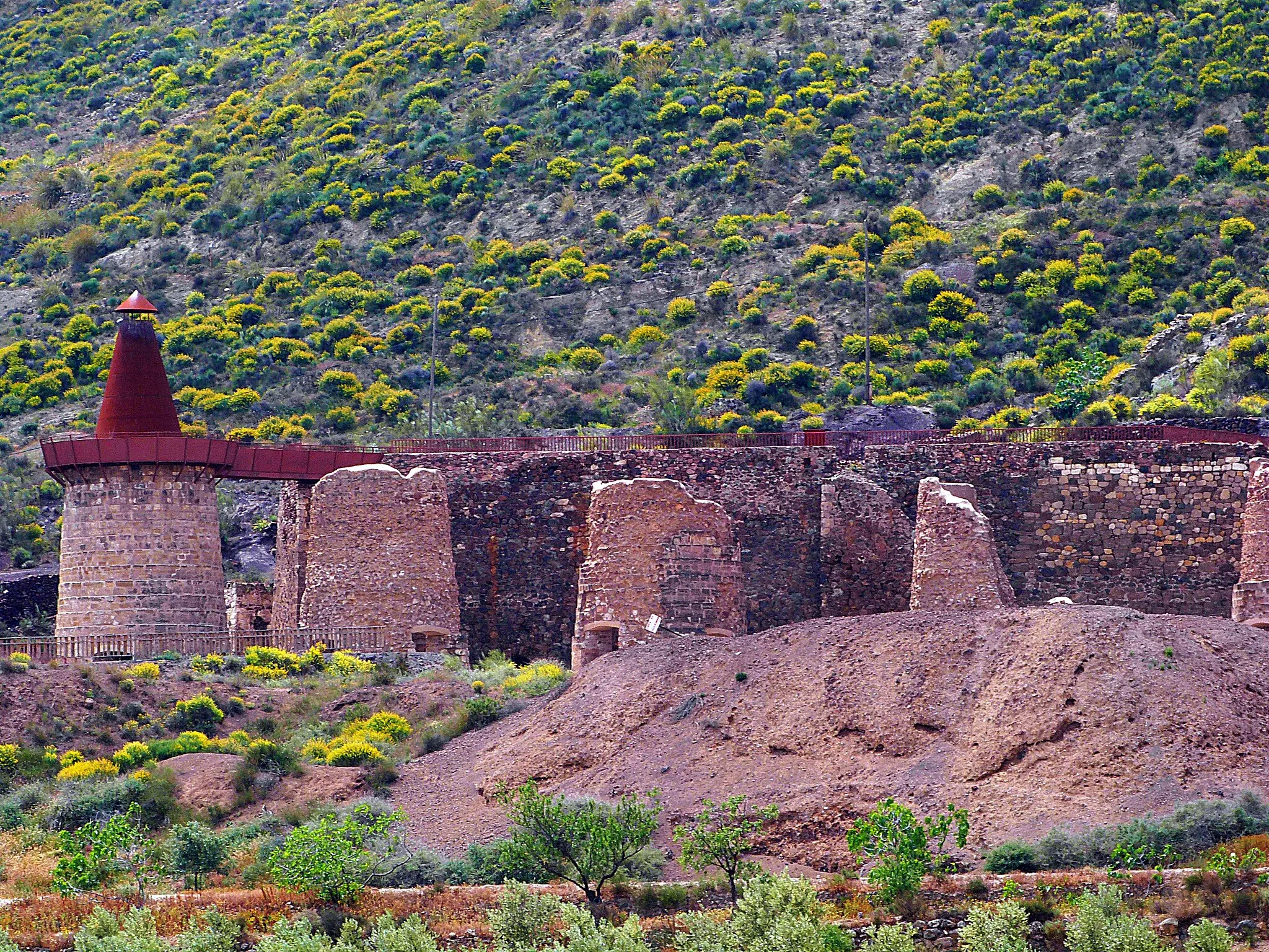 Photo showing: Lucainena de las Torres: Schmelzöfen