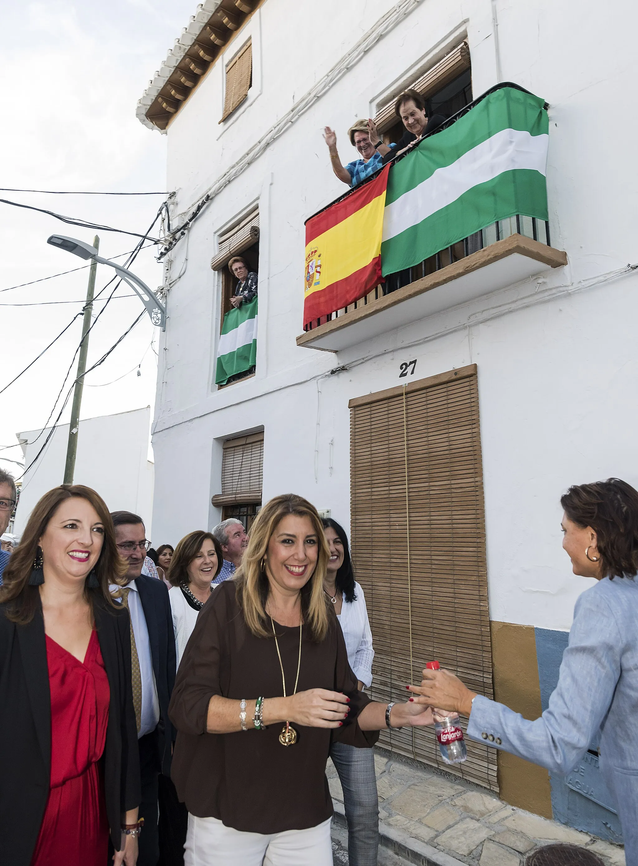 Photo showing: La presidenta de la Junta, Susana Díaz, realiza una visita institucional a Fornes (Granada), tras aprobar esta semana el Consejo de Gobierno su constitución como municipio." 06/10/2018- Foto: OPJA/GC. Fotografía oficial de la Junta de Andalucía, se pone a disposición solamente para su publicación por las organizaciones de noticias y/o para la impresión de noticias y/o para la impresión de uso personal por parte del sujeto(s) de la fotografía. La fotografía no puede ser manipulada de ninguna manera y no se puede utilizar en materiales comerciales o políticos , los anuncios, productos, promociones que de alguna manera sugieran aprobación o respaldo de la Junta de Andalucía.