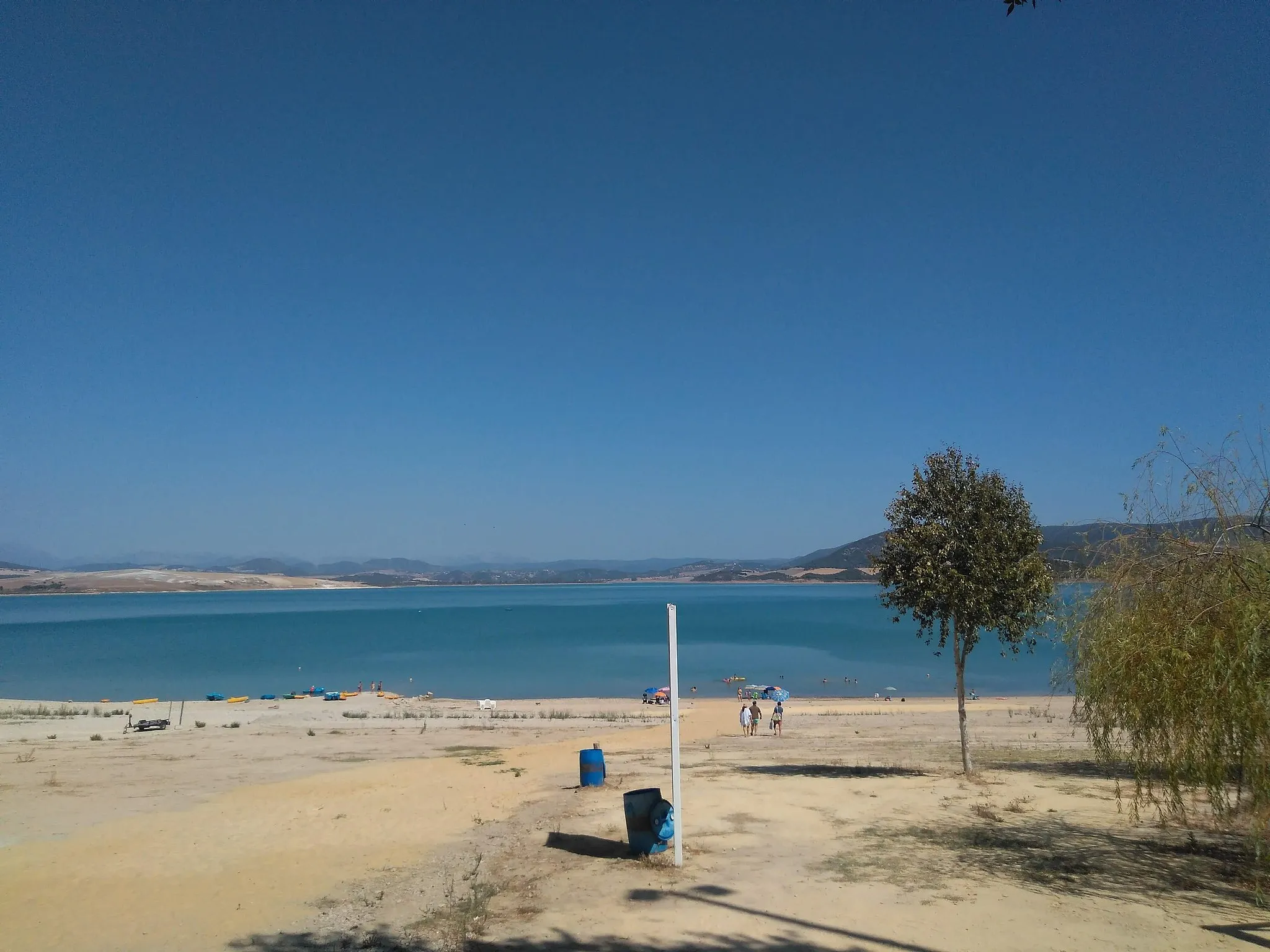 Photo showing: Playa del Camping San José del Valle - España