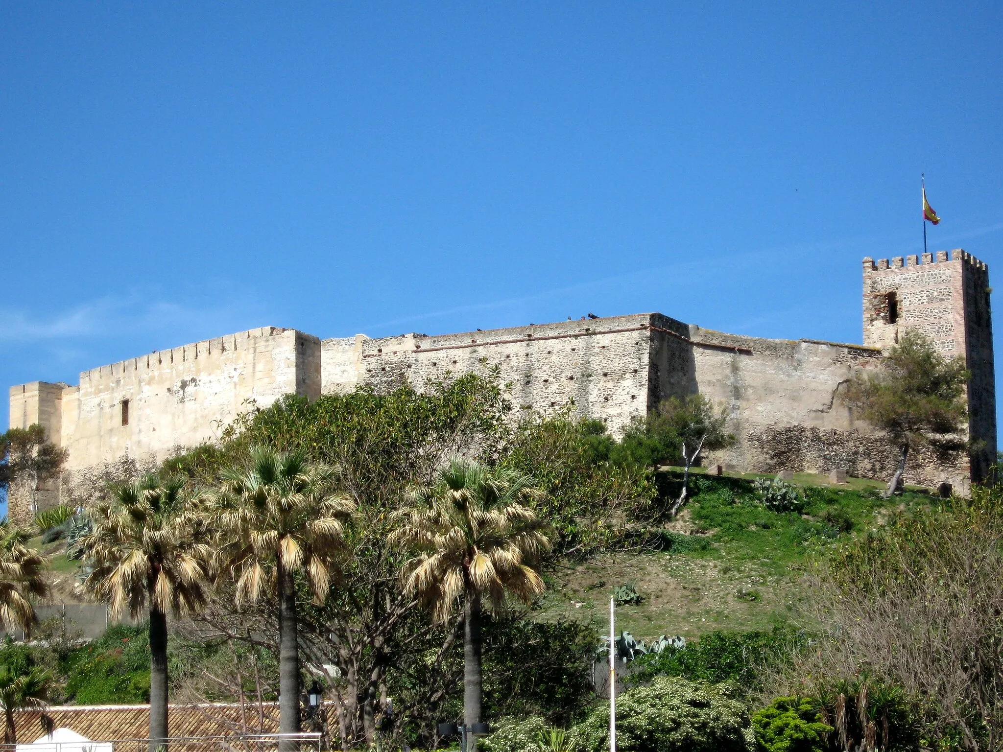 Photo showing: Burg von Sohail (Sujayl), Fuengirola, Provinz Málaga, Andalusien, Spanien