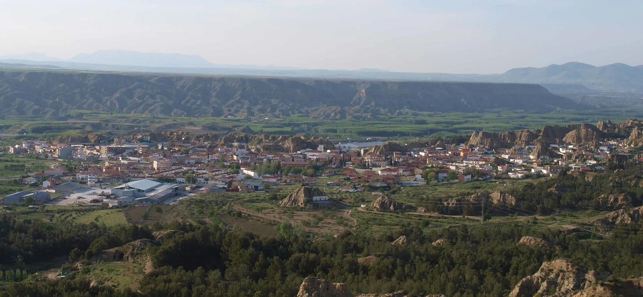Photo showing: Panoramica de purullena desde el llano