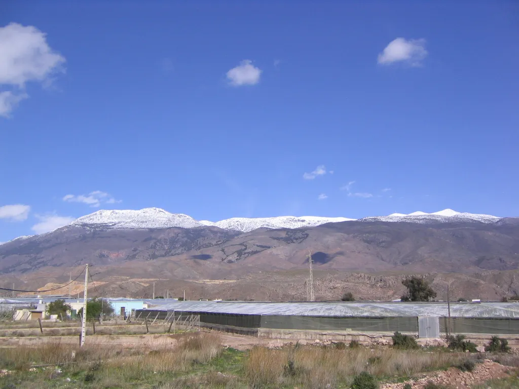 Photo showing: Sierra de Gádor, cara sur