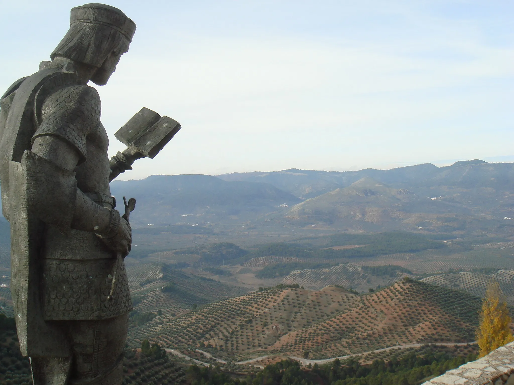 Photo showing: Segura de la Sierra (Jaén).
Monumento a Jorge Manrique