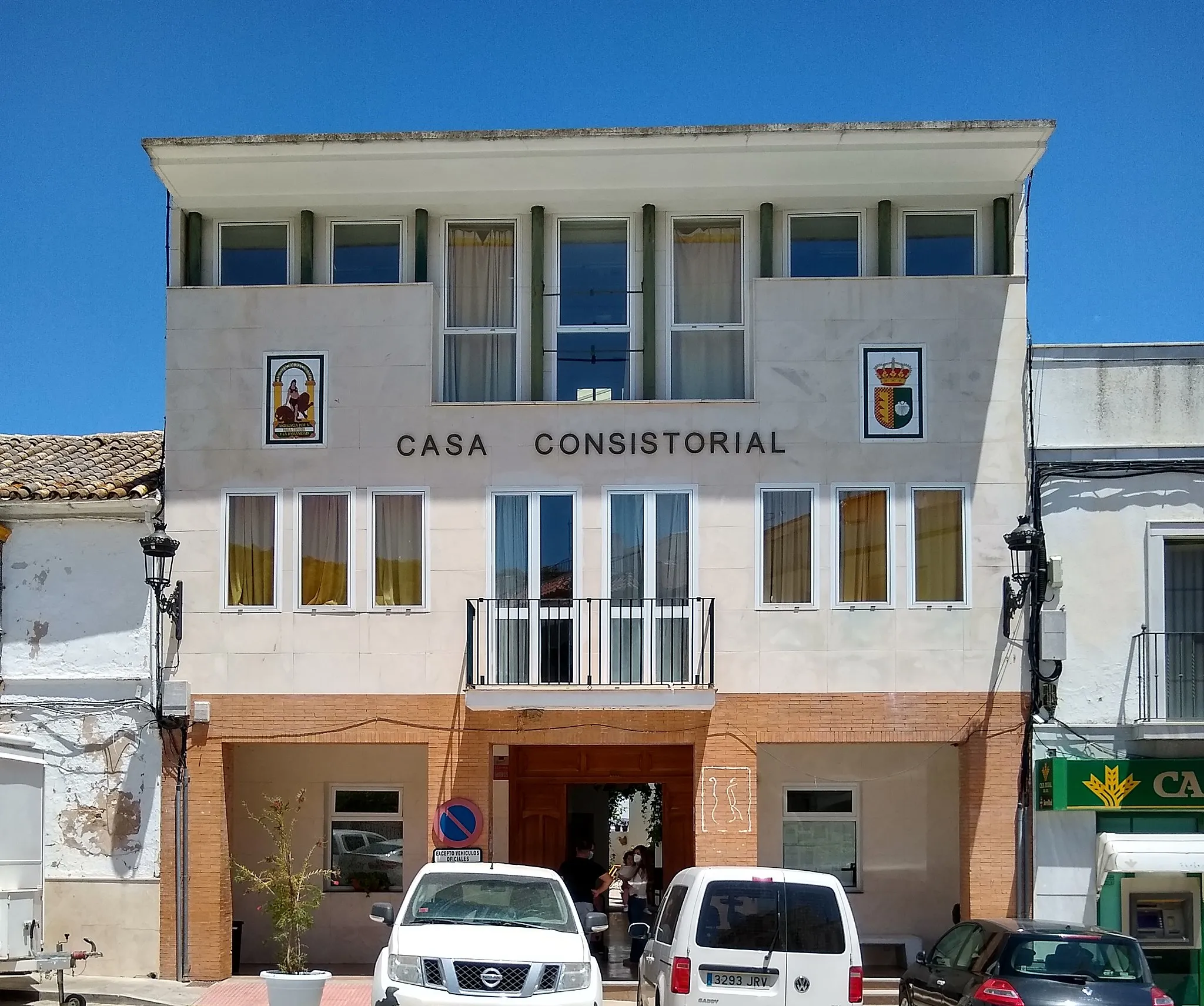 Photo showing: Ayuntamiento de Villanueva de San Juan, provincia de Sevilla, Andalucía, España.