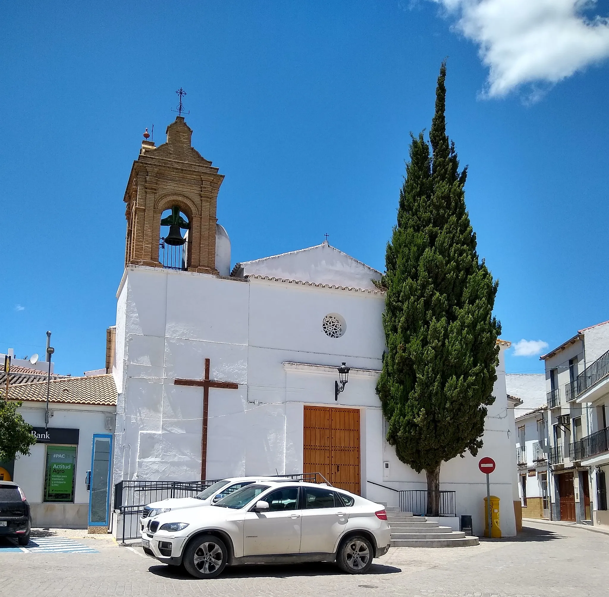 Photo showing: Iglesia de San Juan Bautista. Villanueva de San Juan, provincia de Sevilla, Andalucía, Espña.