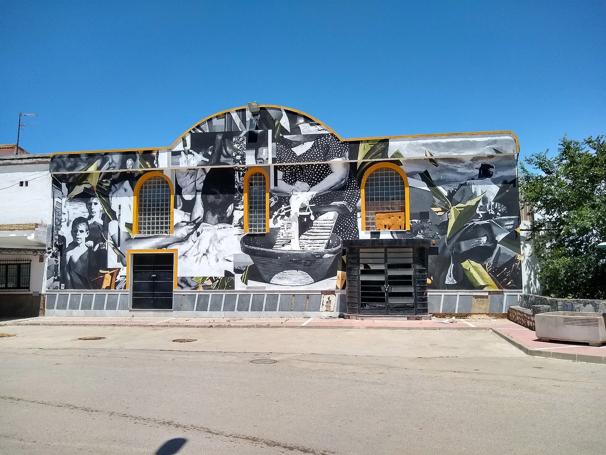 Photo showing: Mural. Villanueva de San Juan, provincia de Sevilla, Andalucía, España.