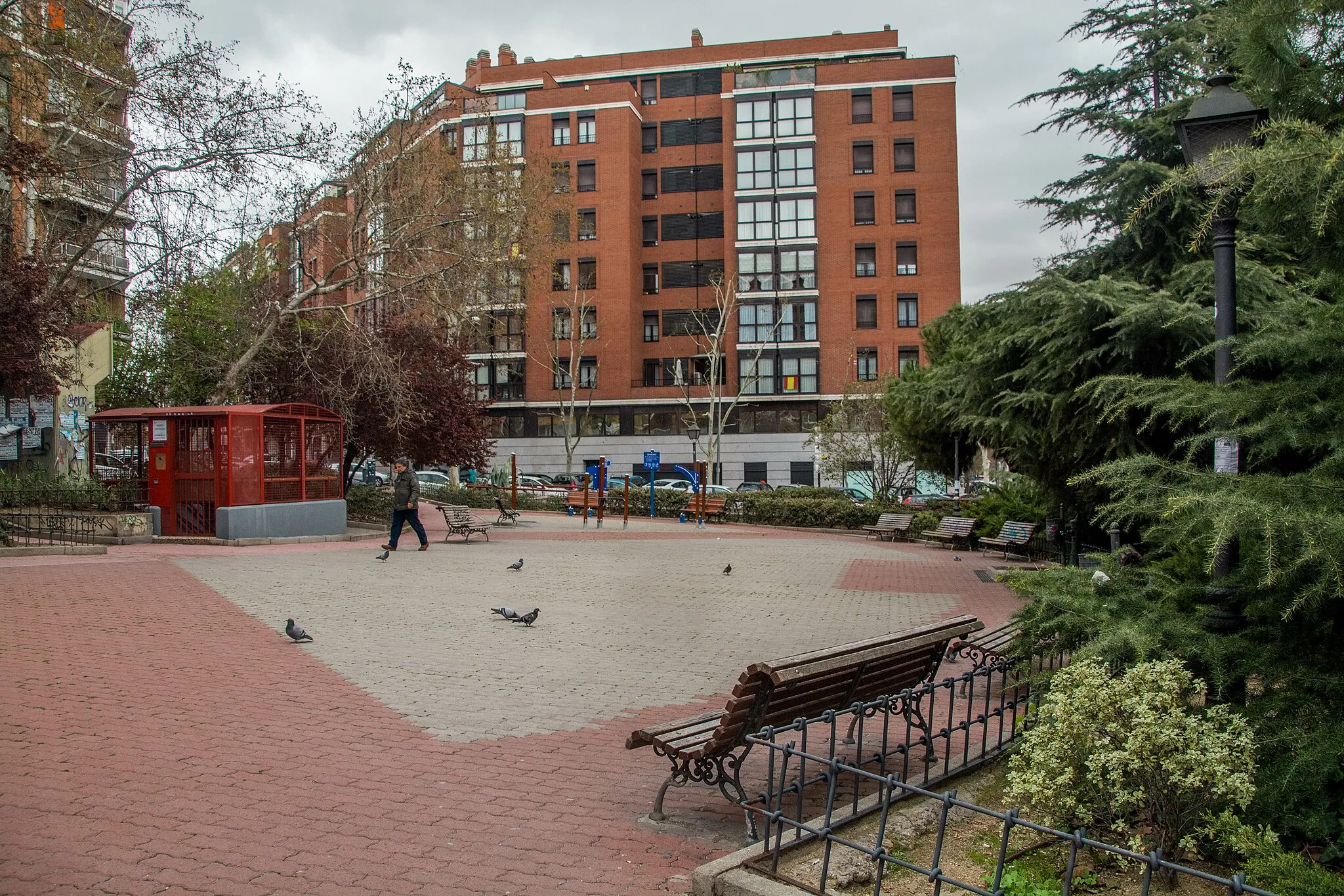 Photo showing: Jardines de Medardo Fraile, Madrid. abril 2018