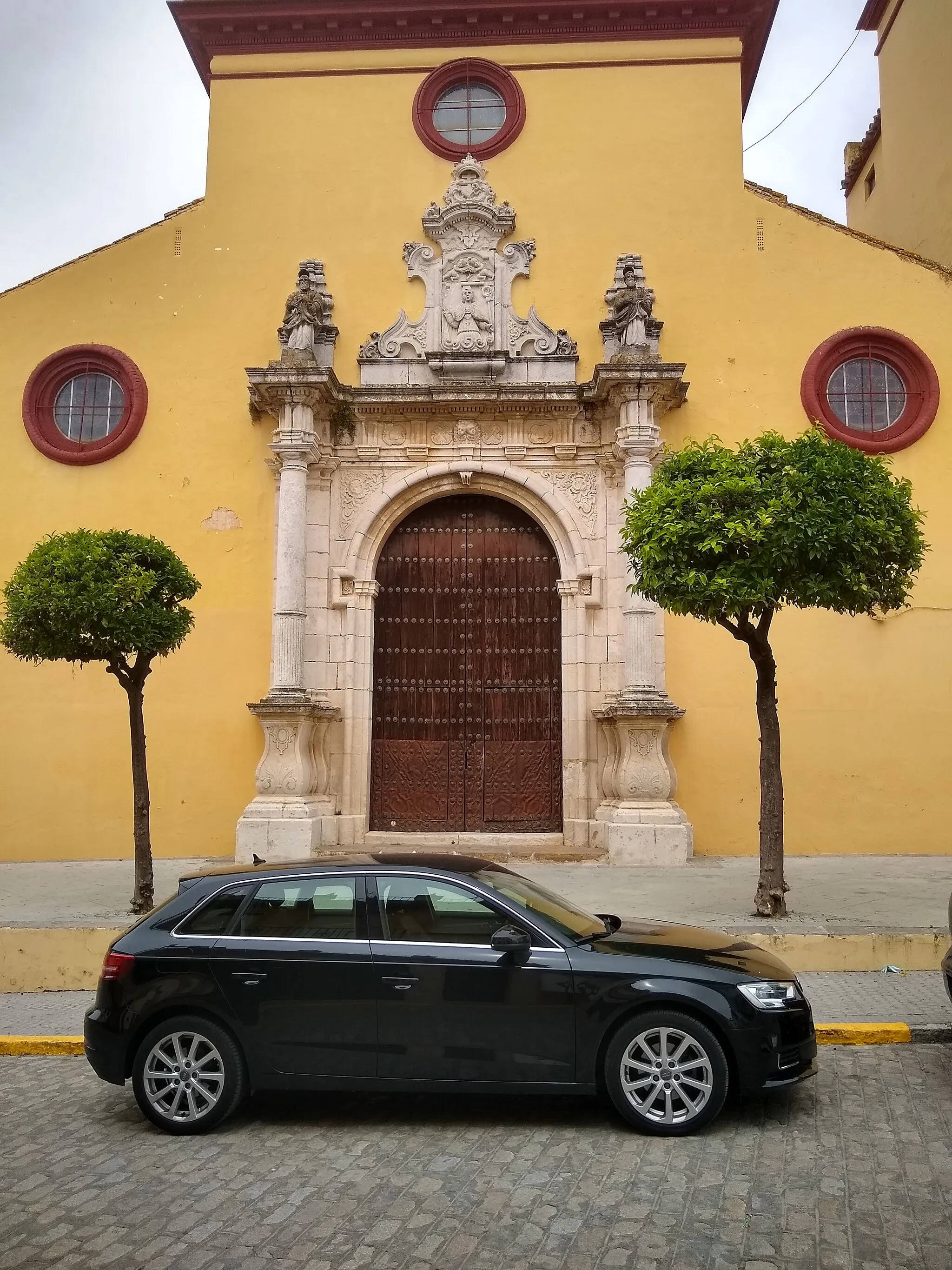 Photo showing: Portada de la Iglesia de San Eutropio. Paradas, provincia de Sevilla, Andalucía, España.