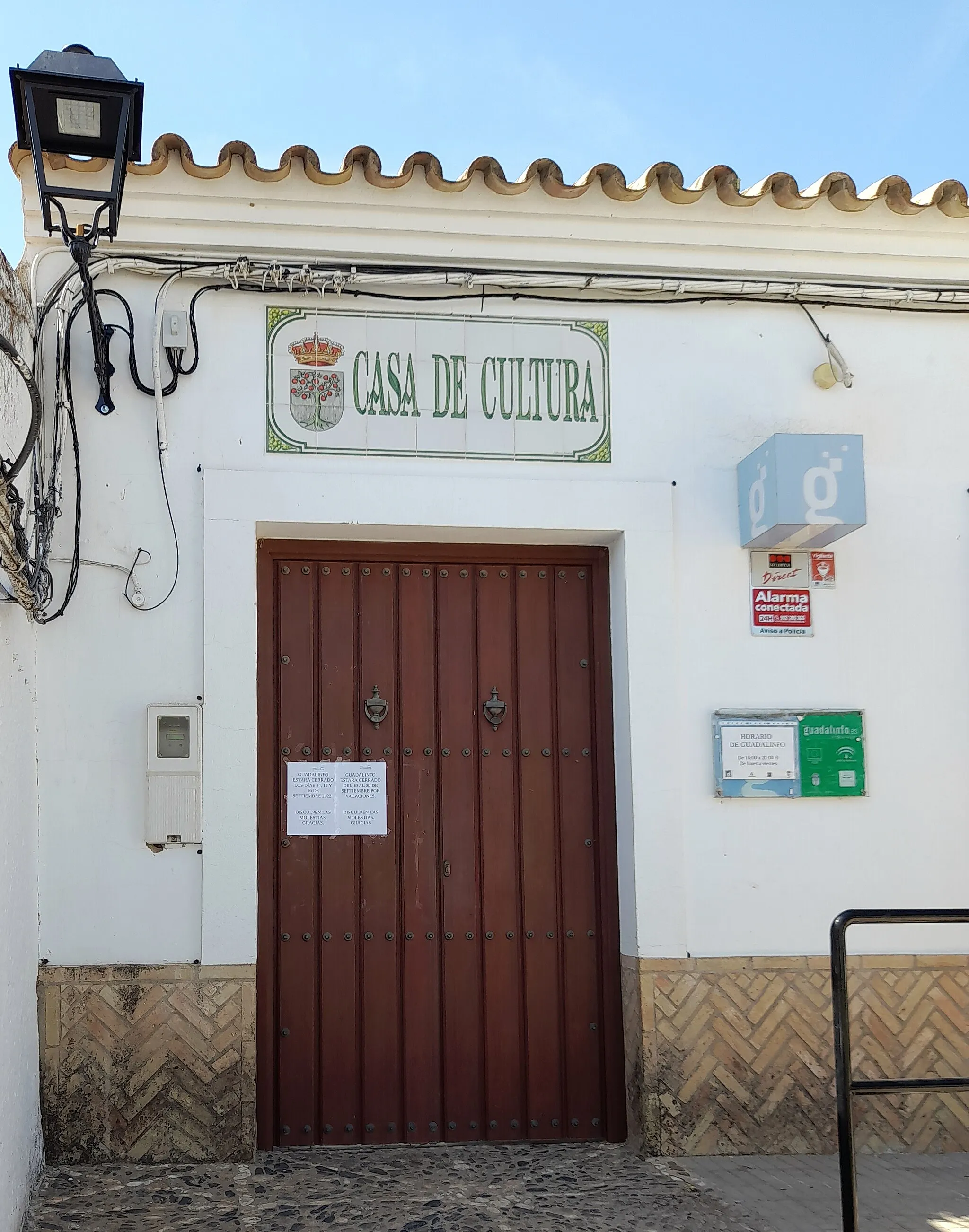 Photo showing: Casa de la Cultura en El Madroño